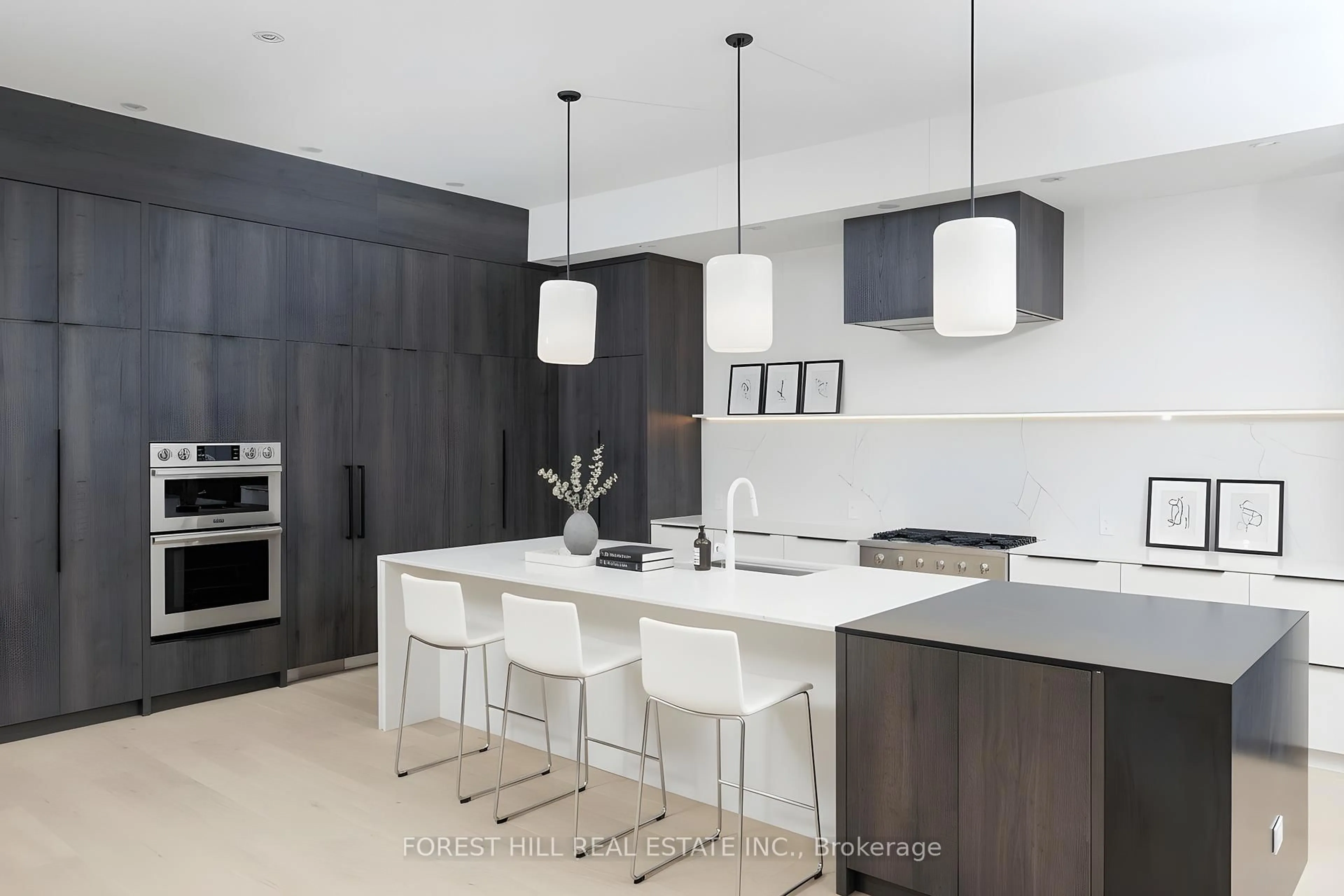 Contemporary kitchen, ceramic/tile floor for 170 Ranee Ave, Toronto Ontario M6A 1N5
