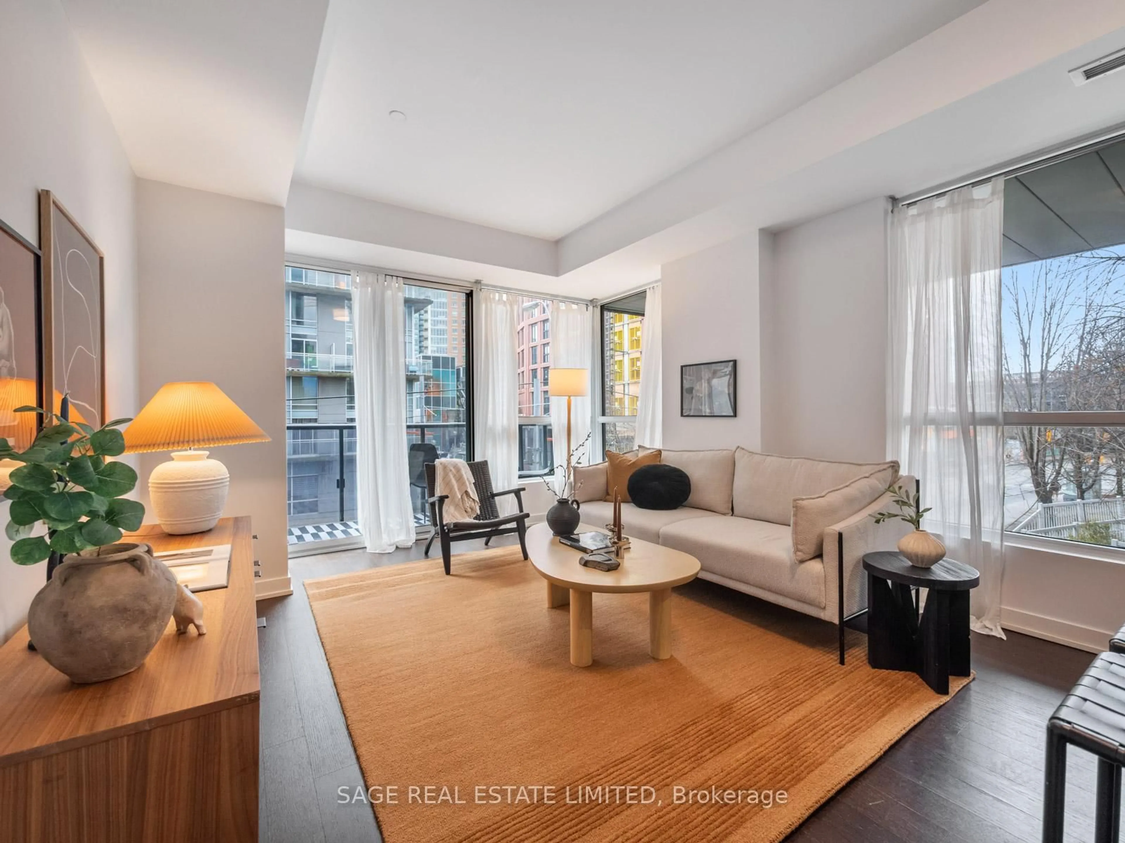 Living room with furniture, unknown for 1030 King St #233, Toronto Ontario M6K 0B4