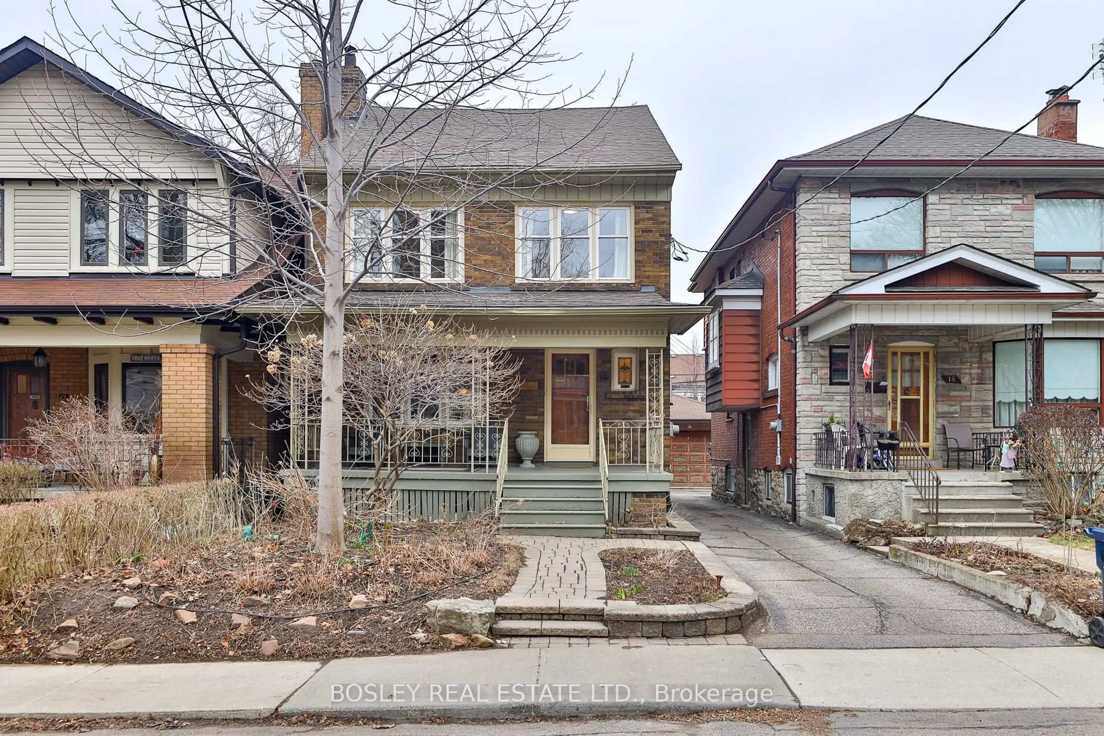 Home with brick exterior material, street for 14 Crang Ave, Toronto Ontario M6E 2Z9