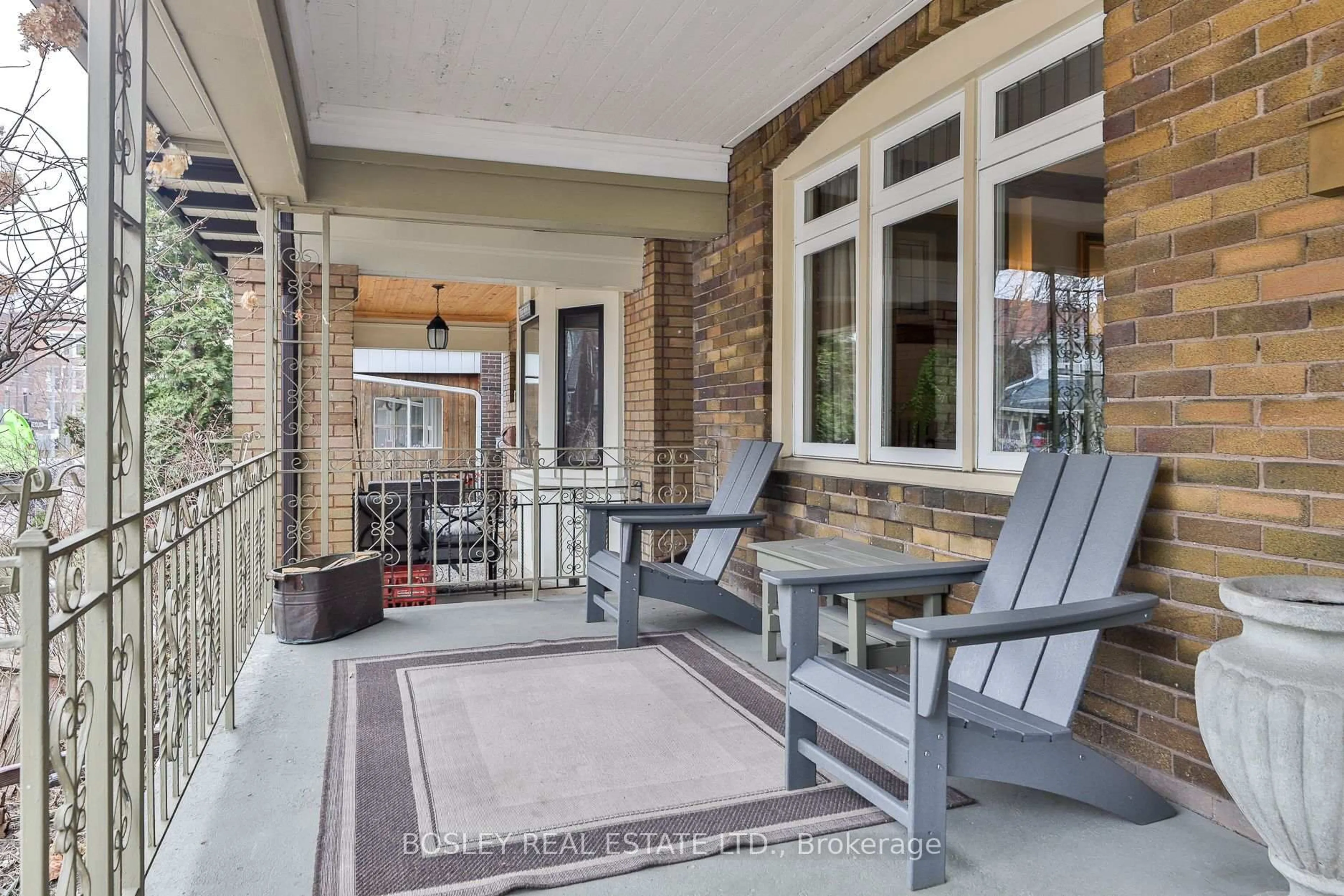 Patio, street for 14 Crang Ave, Toronto Ontario M6E 2Z9
