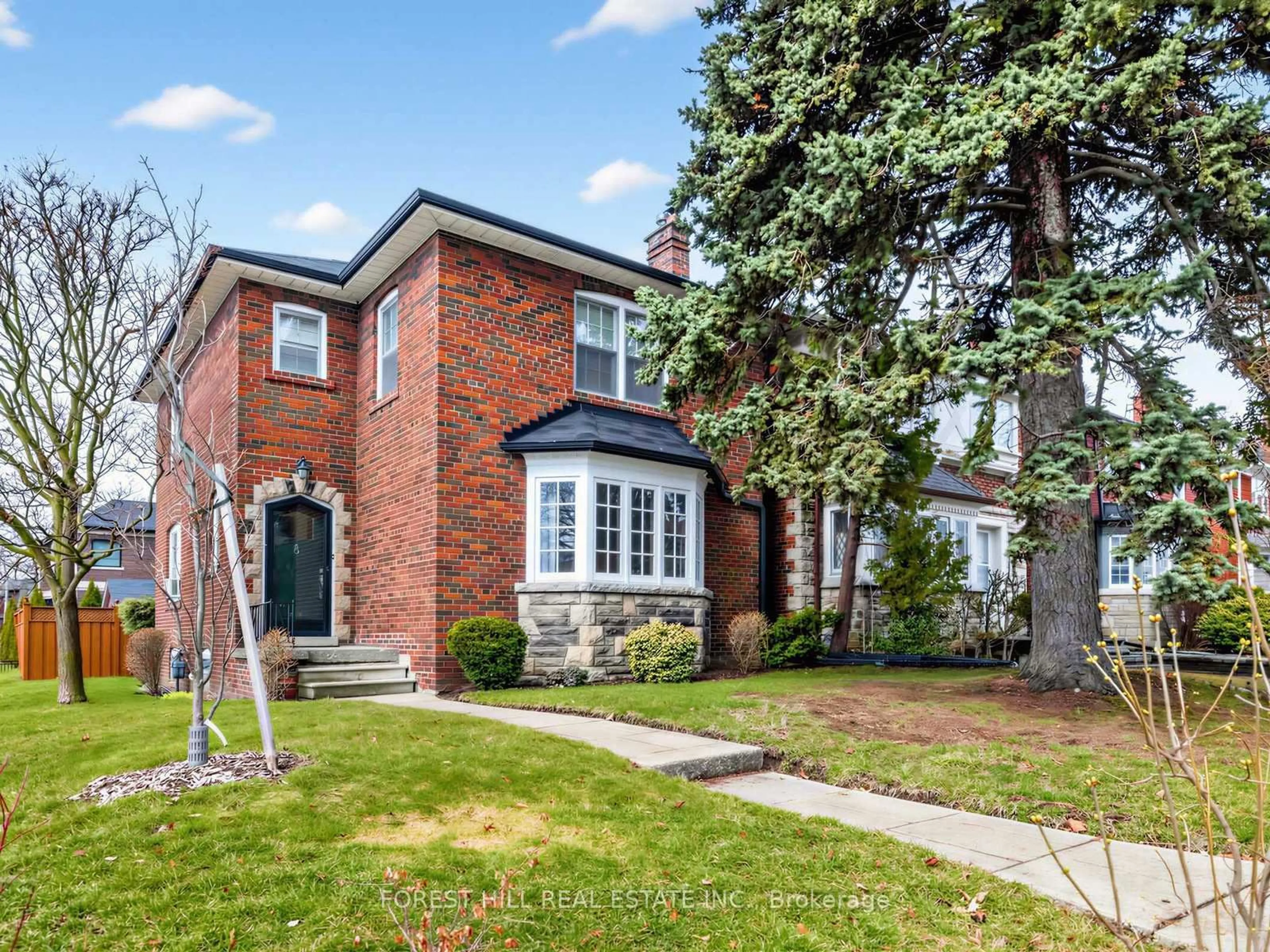 Home with brick exterior material, street for 28 Castle Knock Rd, Toronto Ontario M5N 2J4