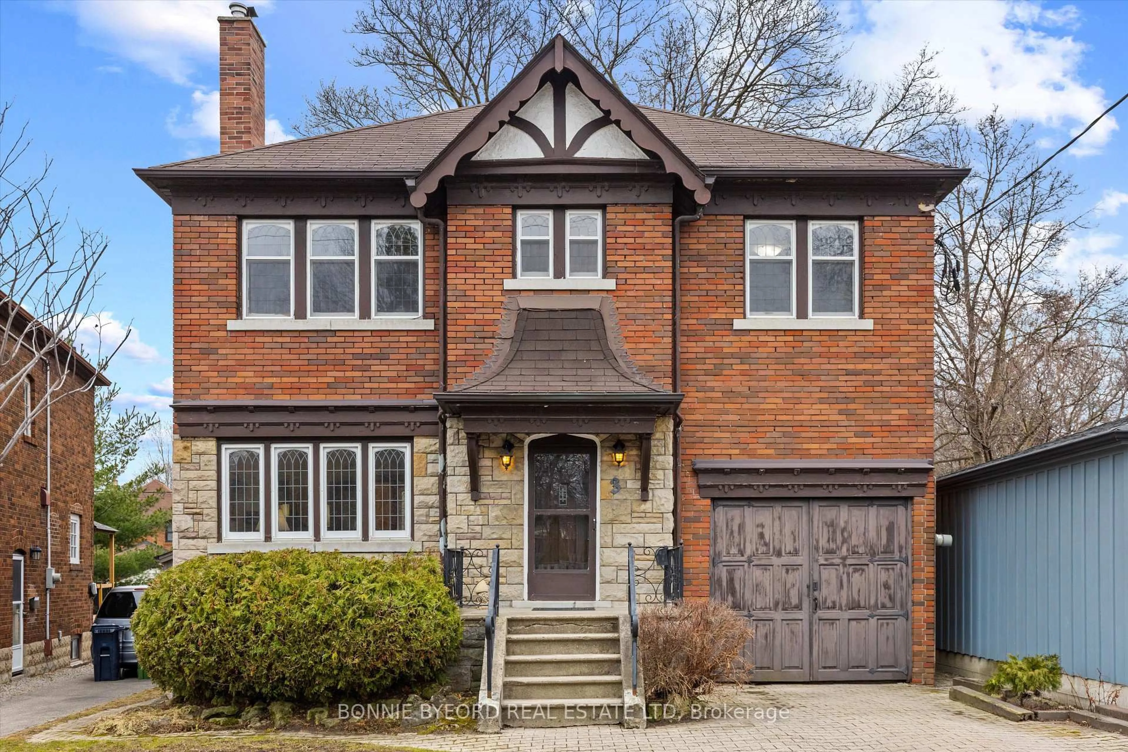 Home with brick exterior material, street for 3 Fleming Cres, Toronto Ontario M4G 2A9