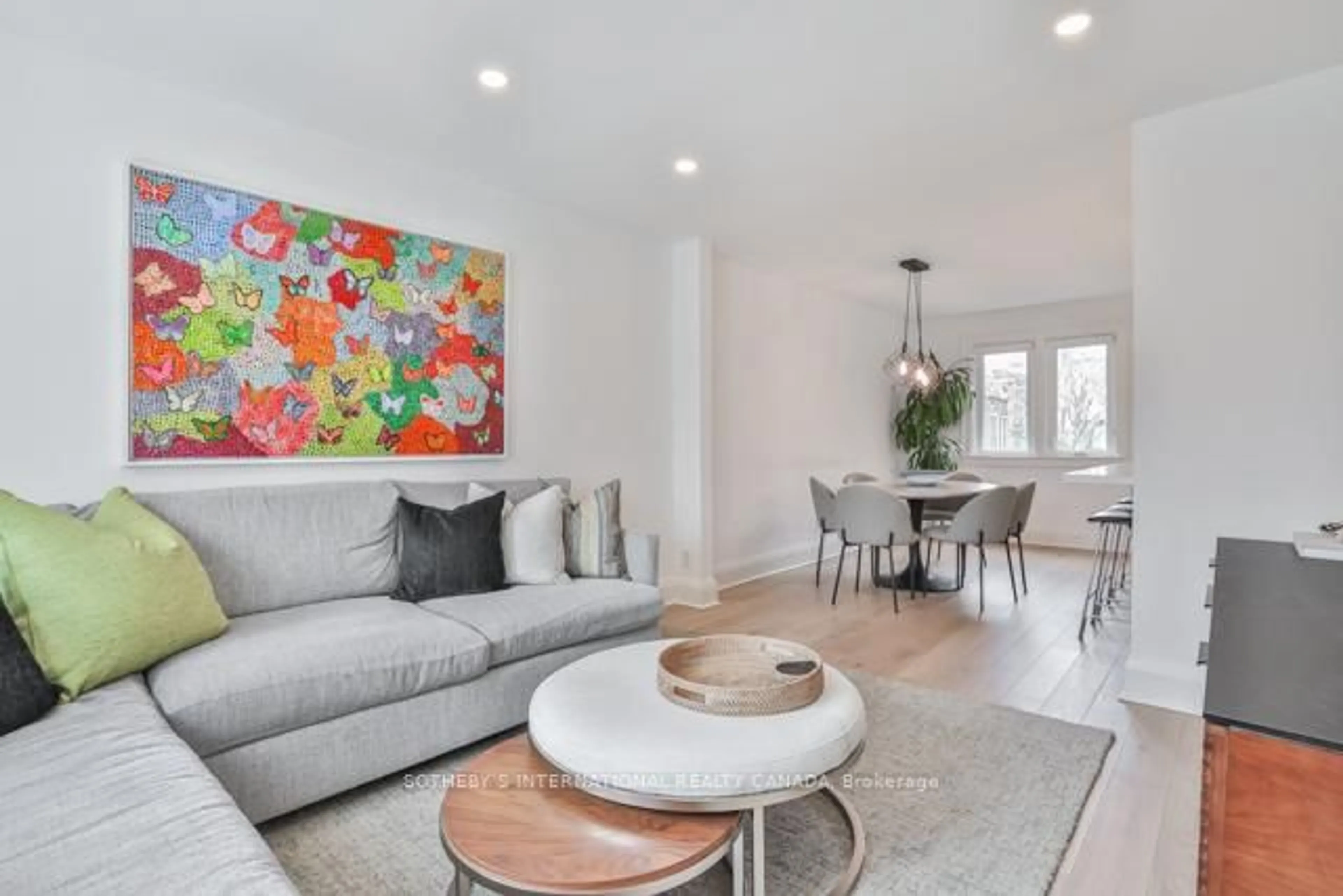 Living room with furniture, unknown for 64 Robina Ave, Toronto Ontario M6C 3Y7