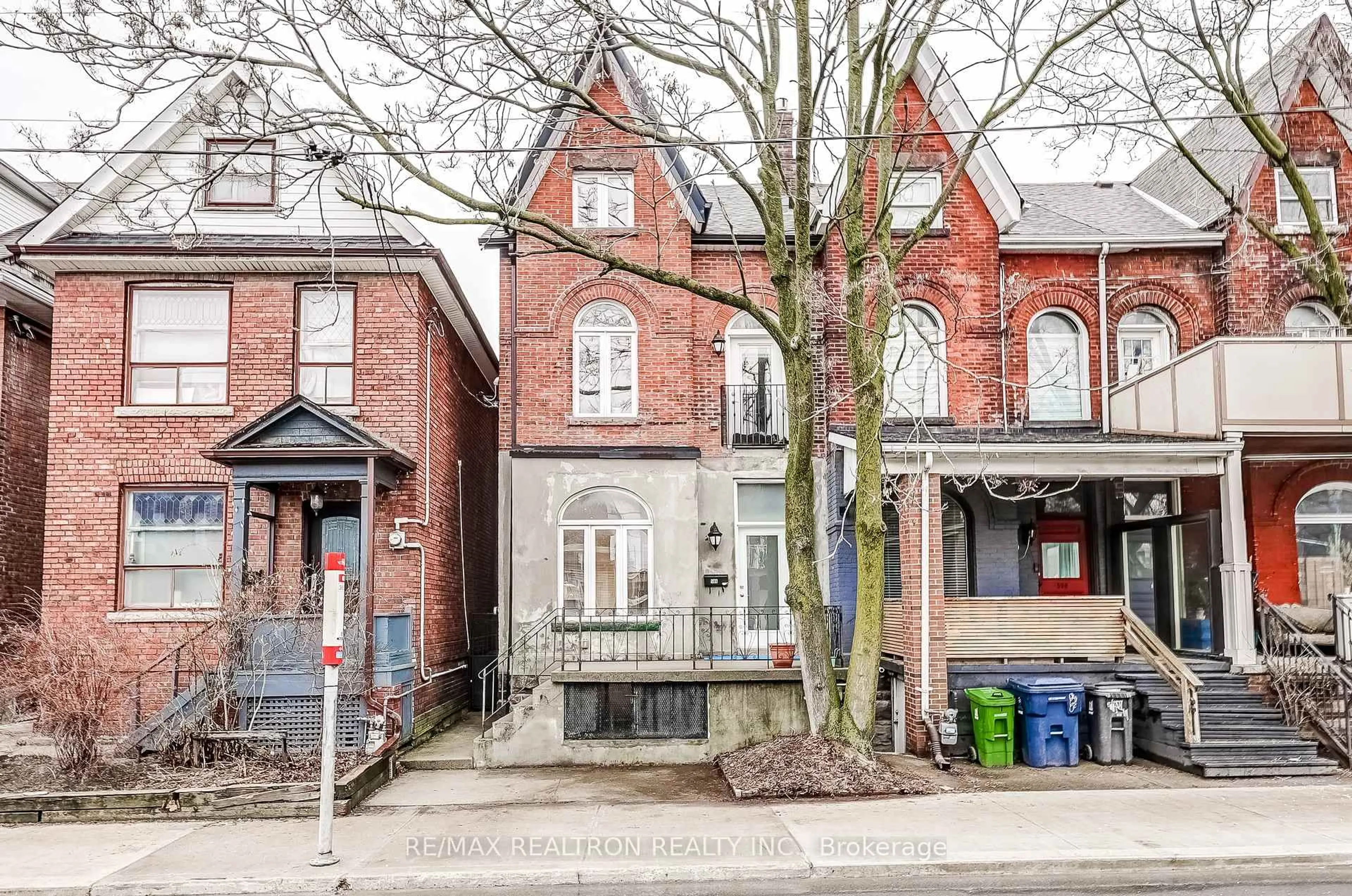 Home with brick exterior material, street for 588 Ossington Ave, Toronto Ontario M6G 3T5