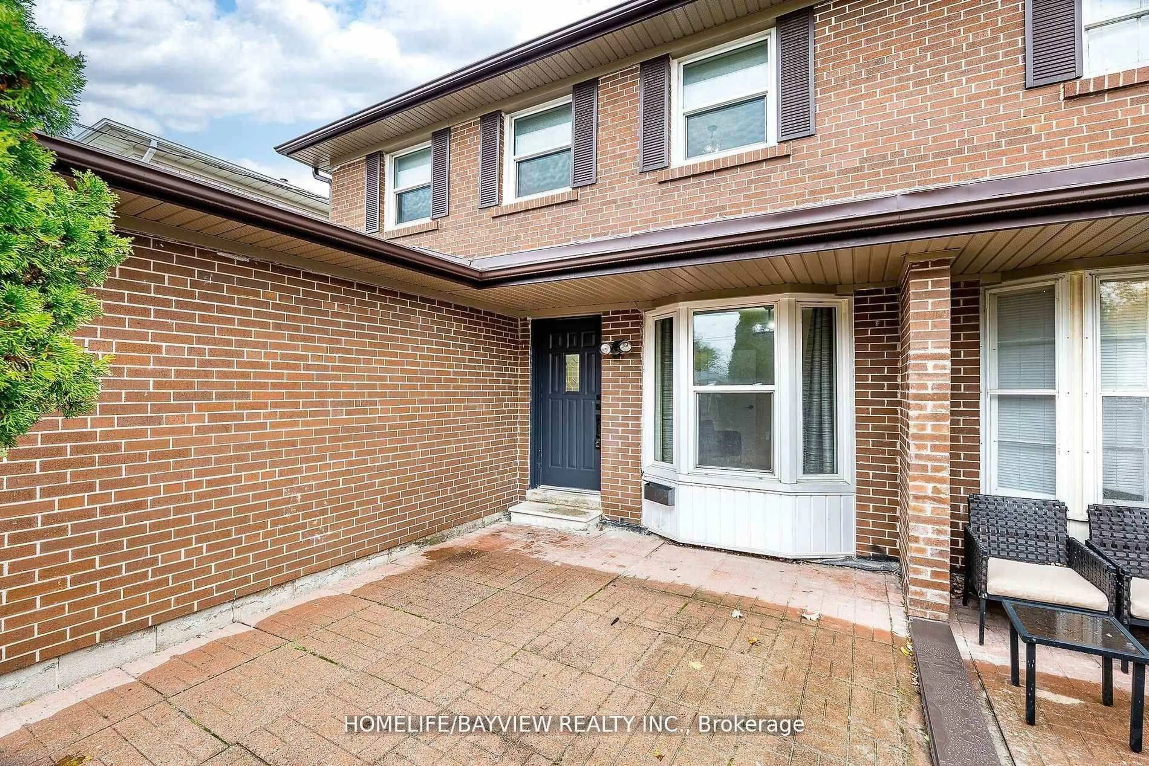 Home with brick exterior material, street for 55 Greenbush Rd, Toronto Ontario M2M 1P2