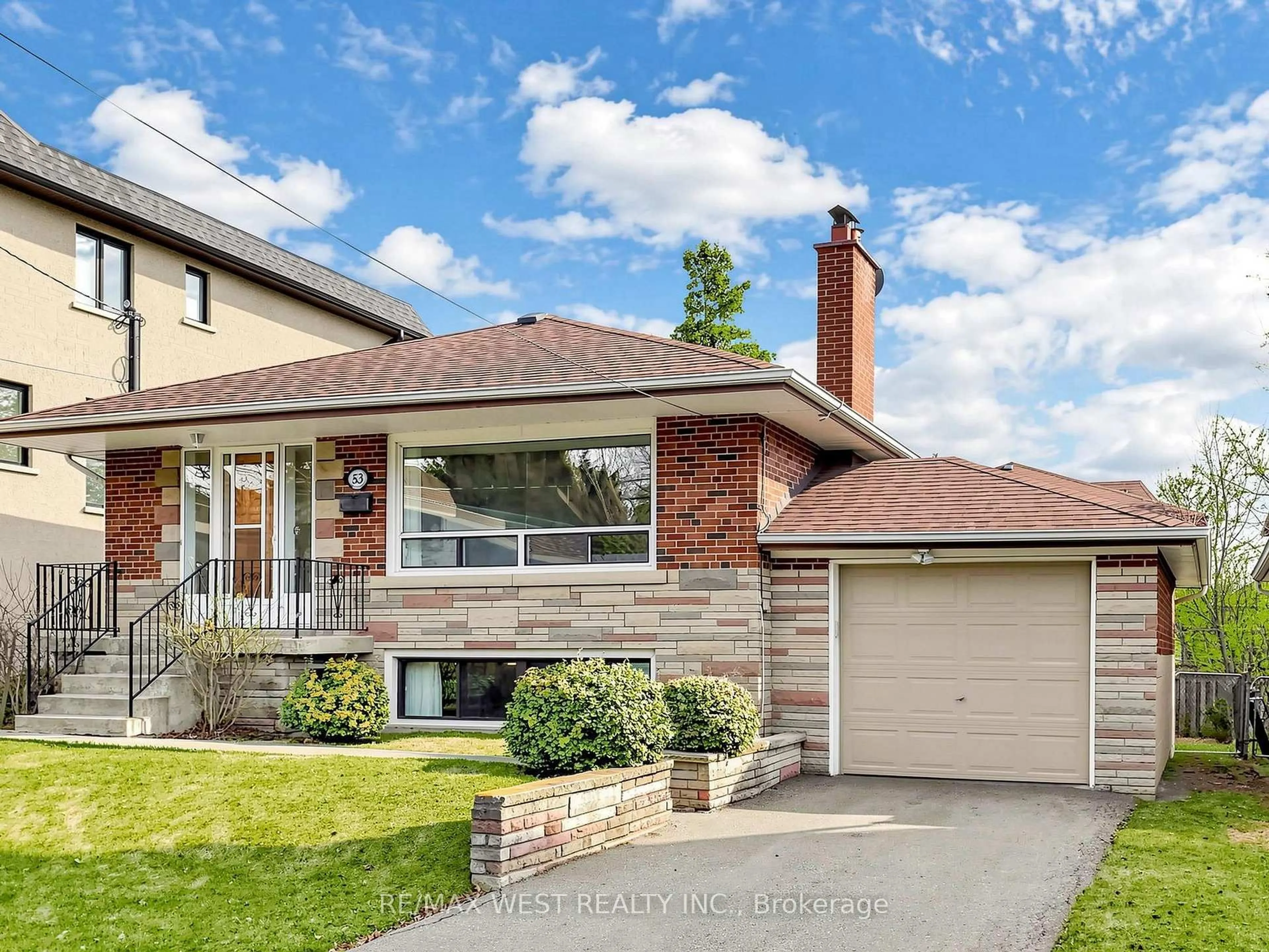 Home with brick exterior material, street for 53 Wedgewood Dr, Toronto Ontario M2M 2H4
