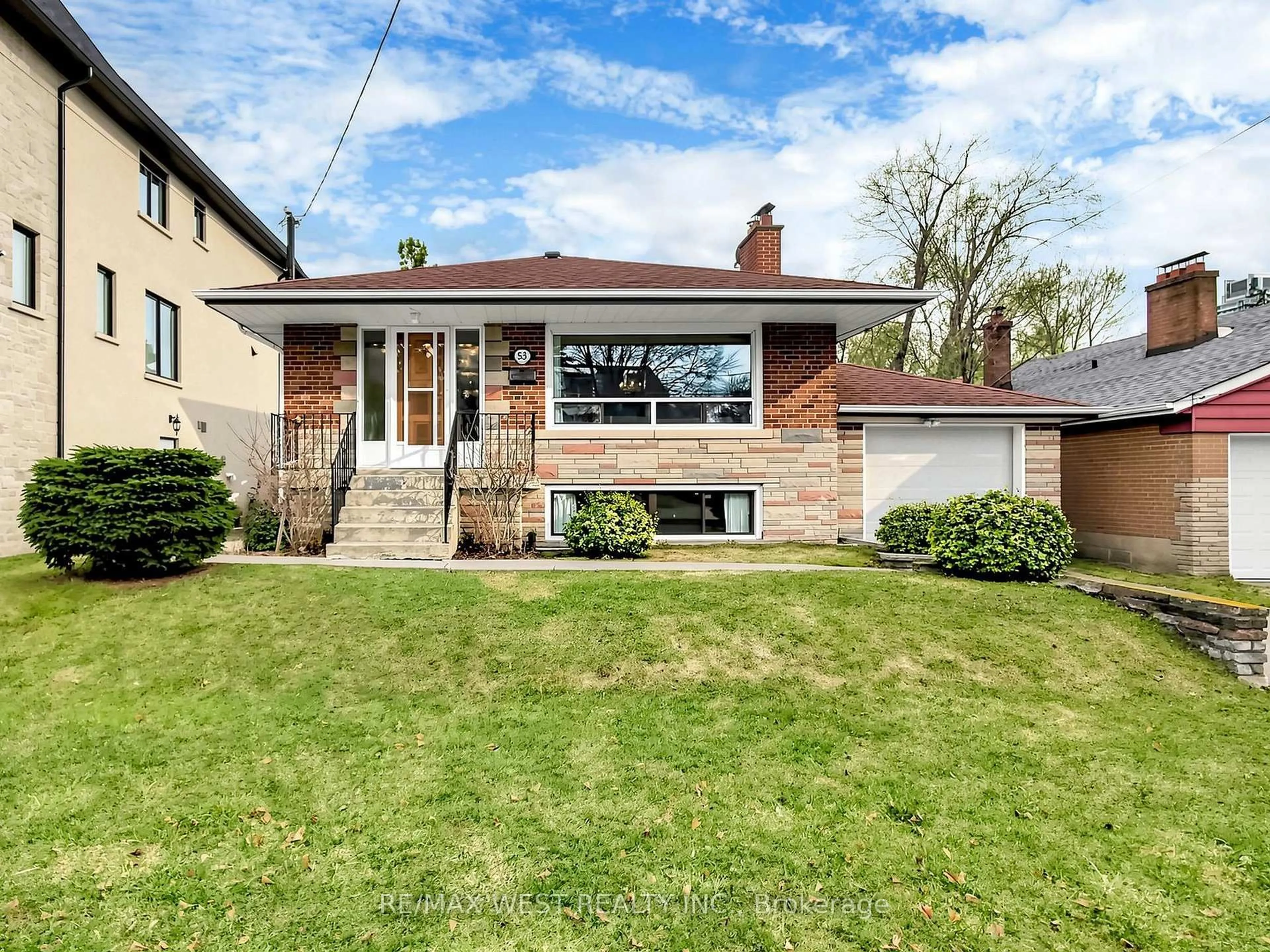 Home with brick exterior material, street for 53 Wedgewood Dr, Toronto Ontario M2M 2H4