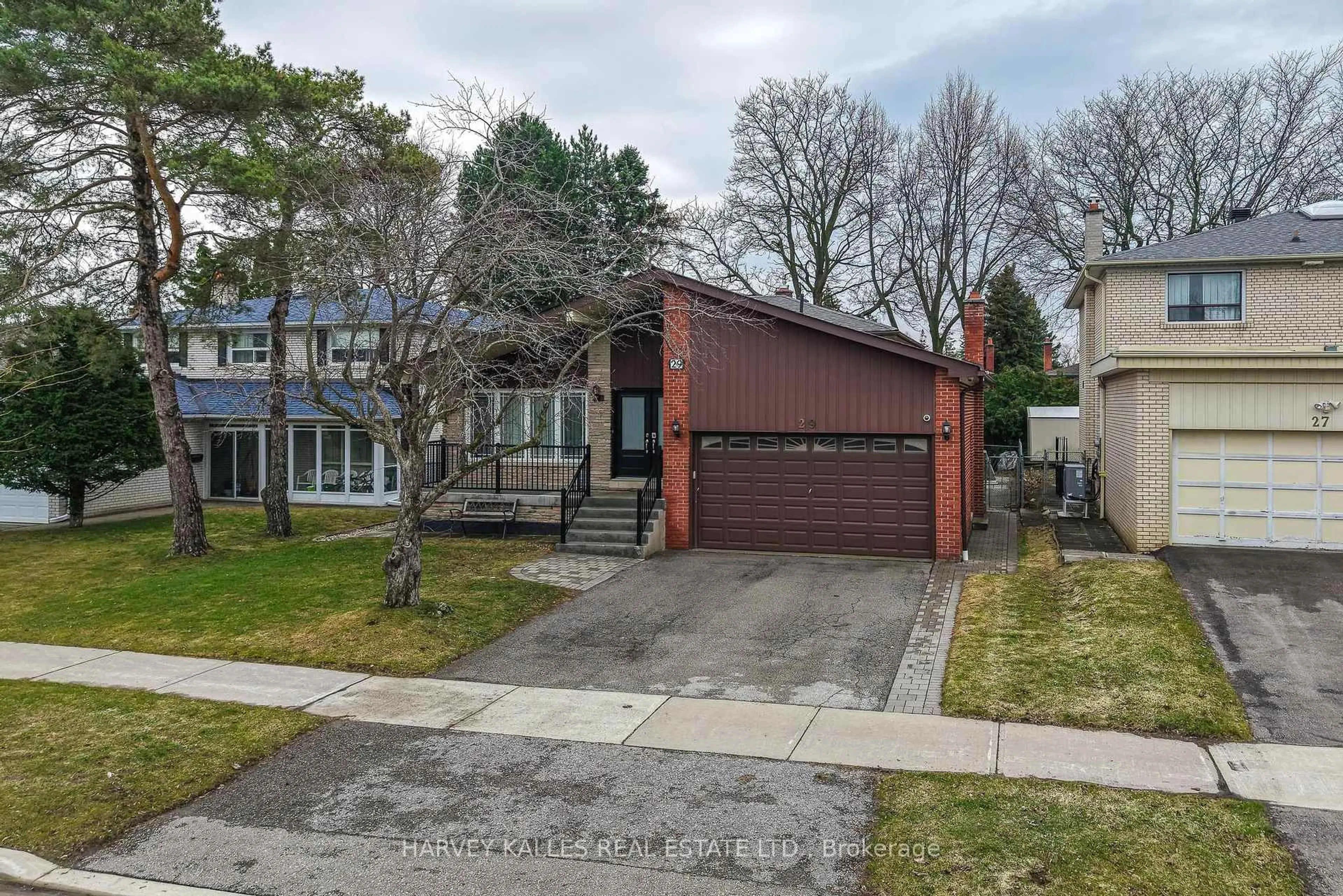Home with brick exterior material, street for 29 Rockland Dr, Toronto Ontario M2M 2Y8