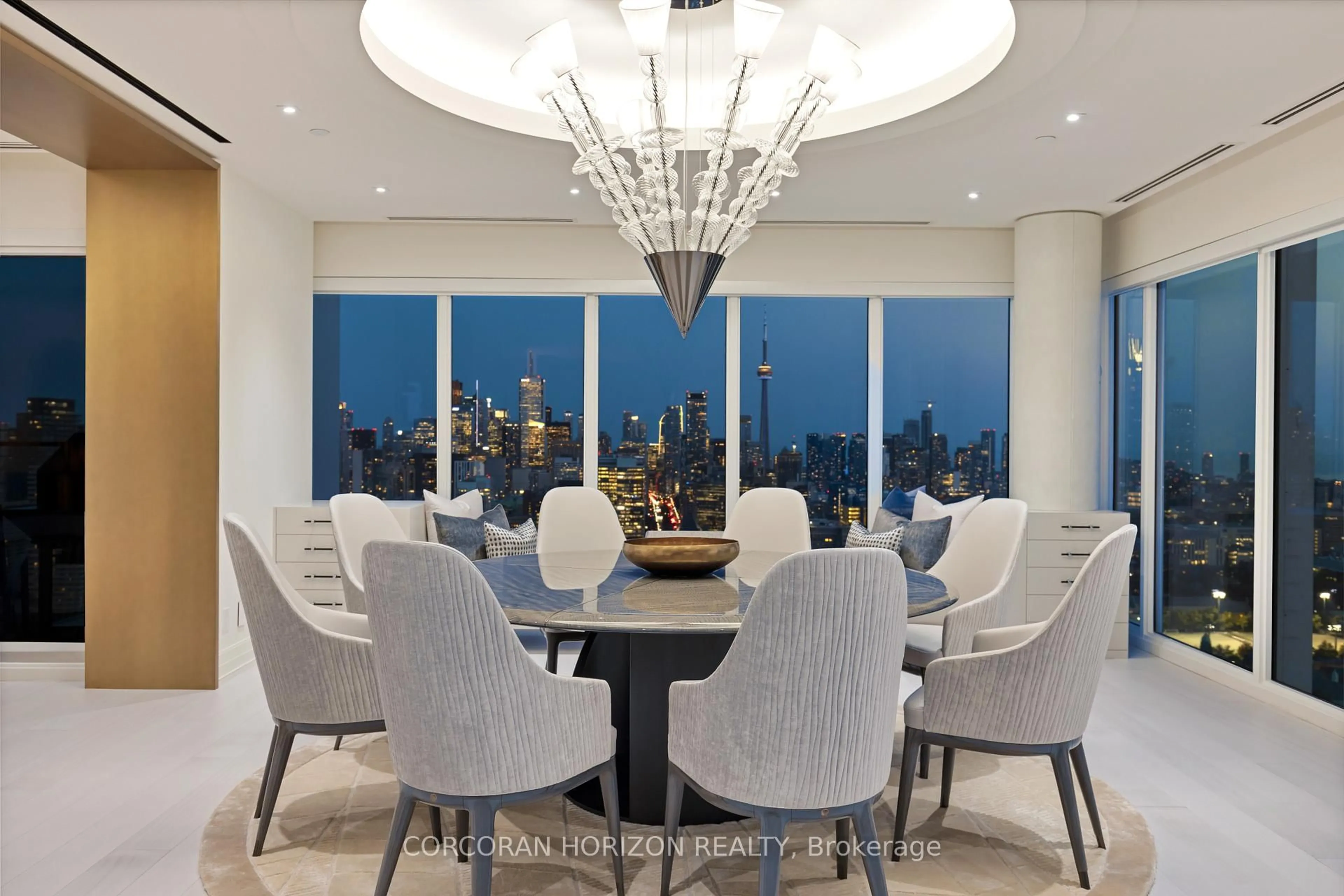 Dining room, unknown for 200 Cumberland St #3802, Toronto Ontario M5R 0B7