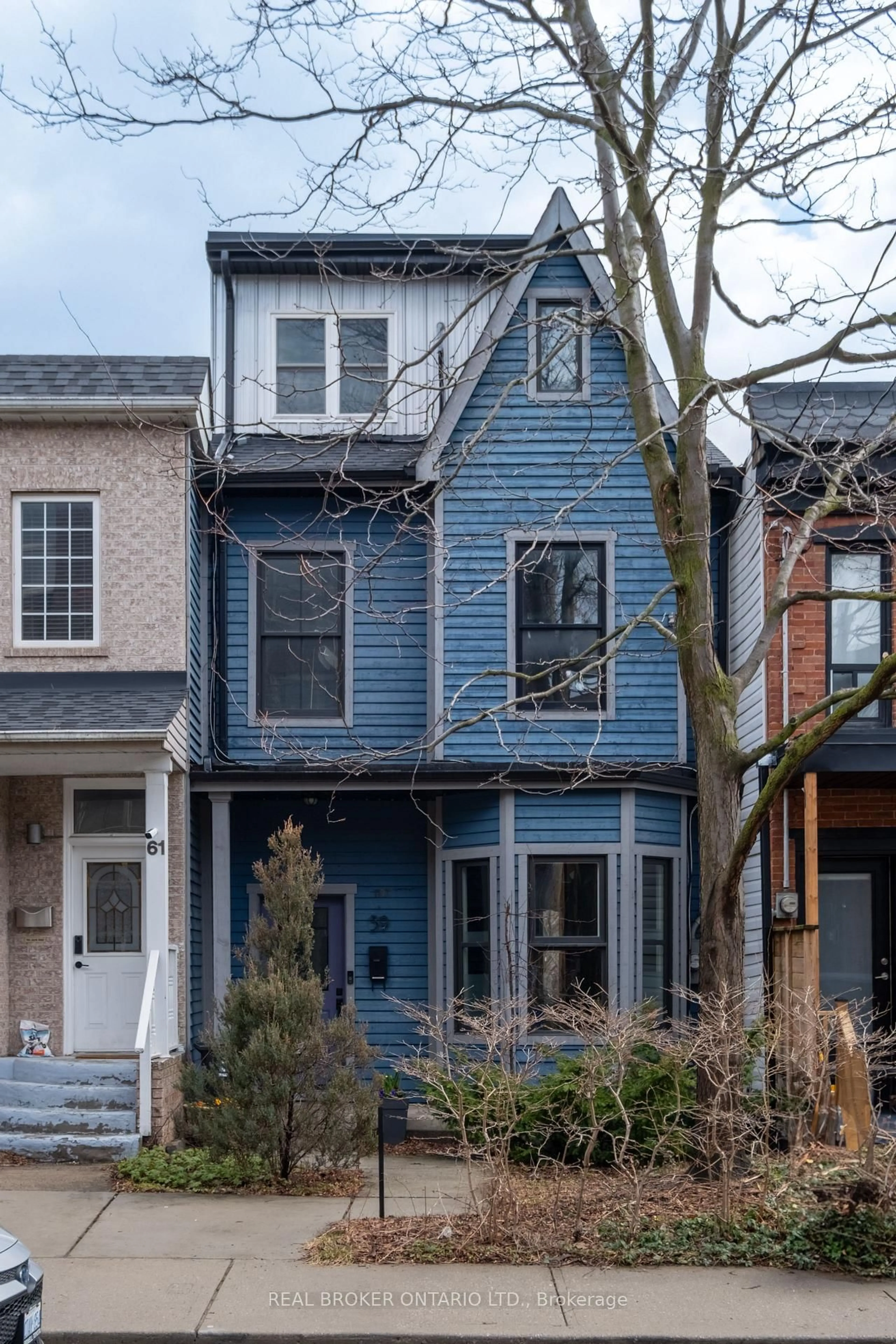 Home with brick exterior material, street for 59 Stafford St, Toronto Ontario M6J 2R7