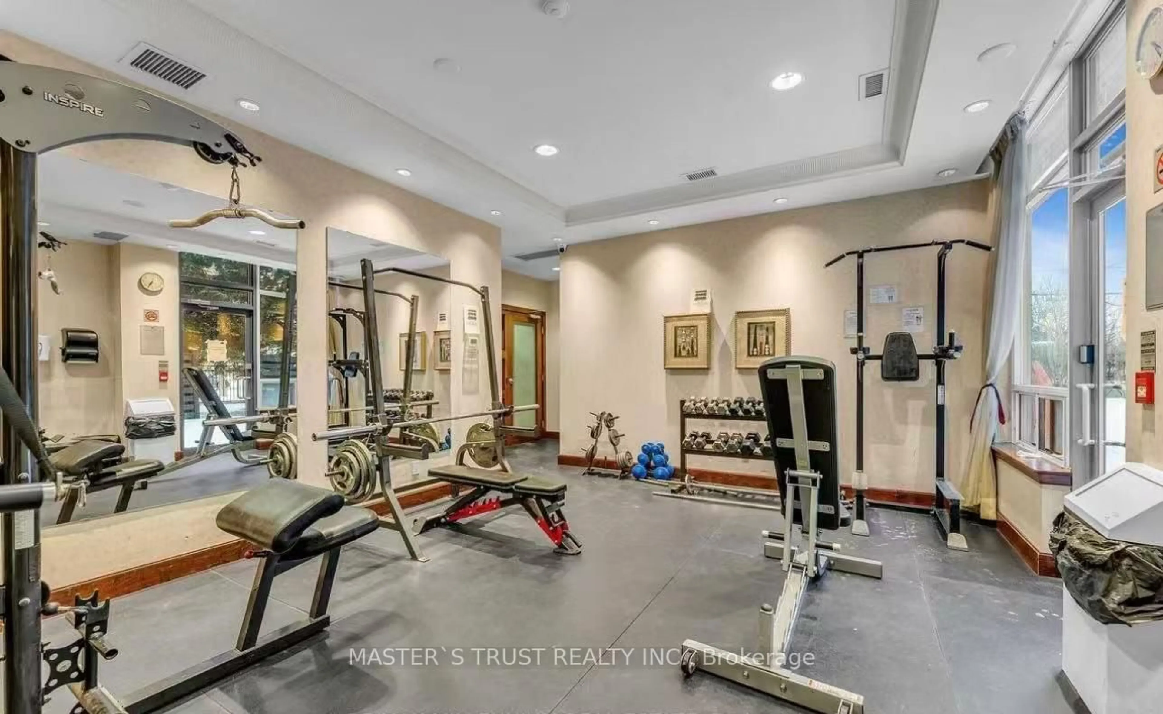 Gym or fitness room for 35 Finch Ave #1211, Toronto Ontario M2N 6Z8