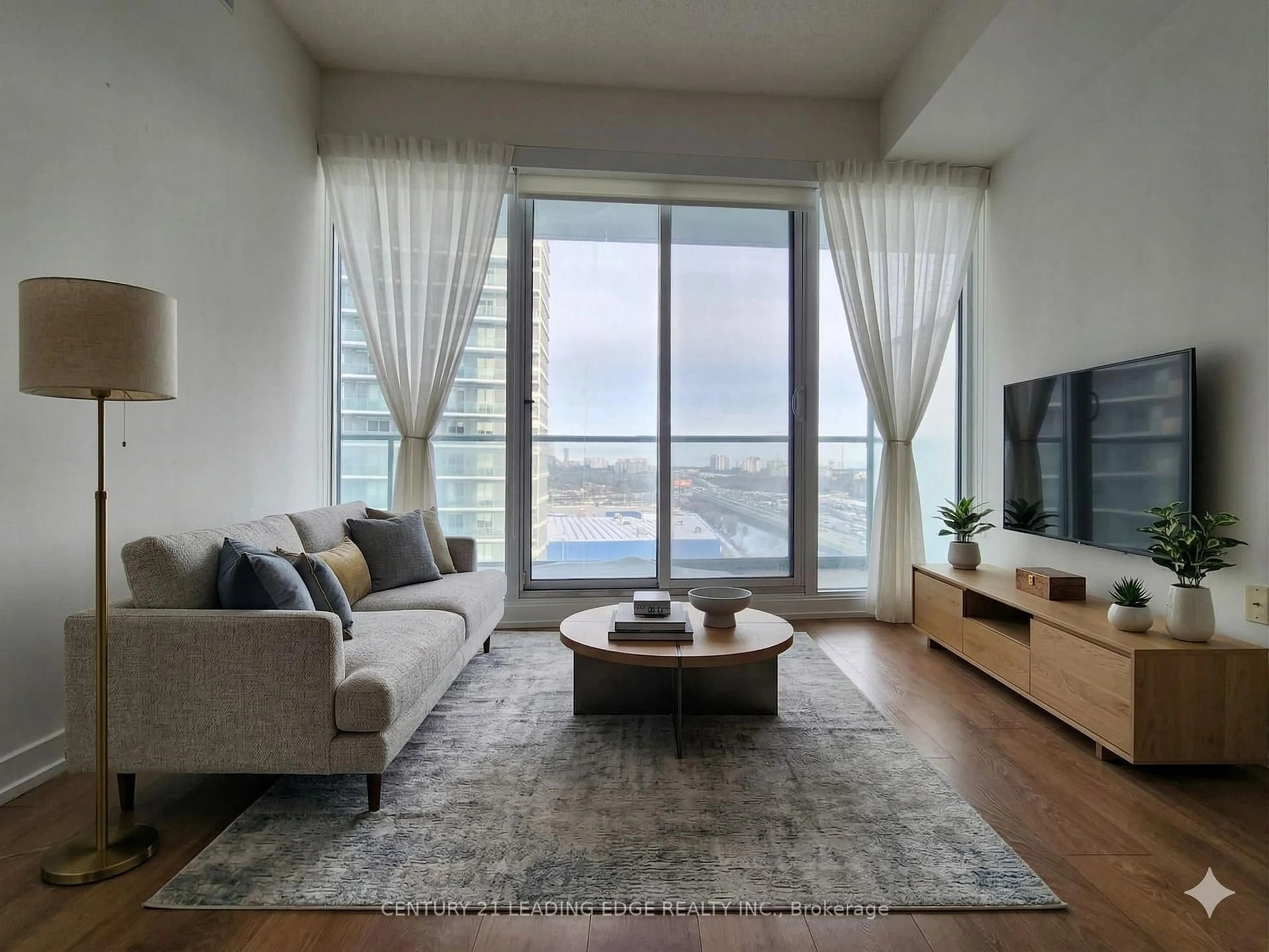 Living room with furniture, unknown for 115 Mcmahon Dr #709, Toronto Ontario M2K 0E3