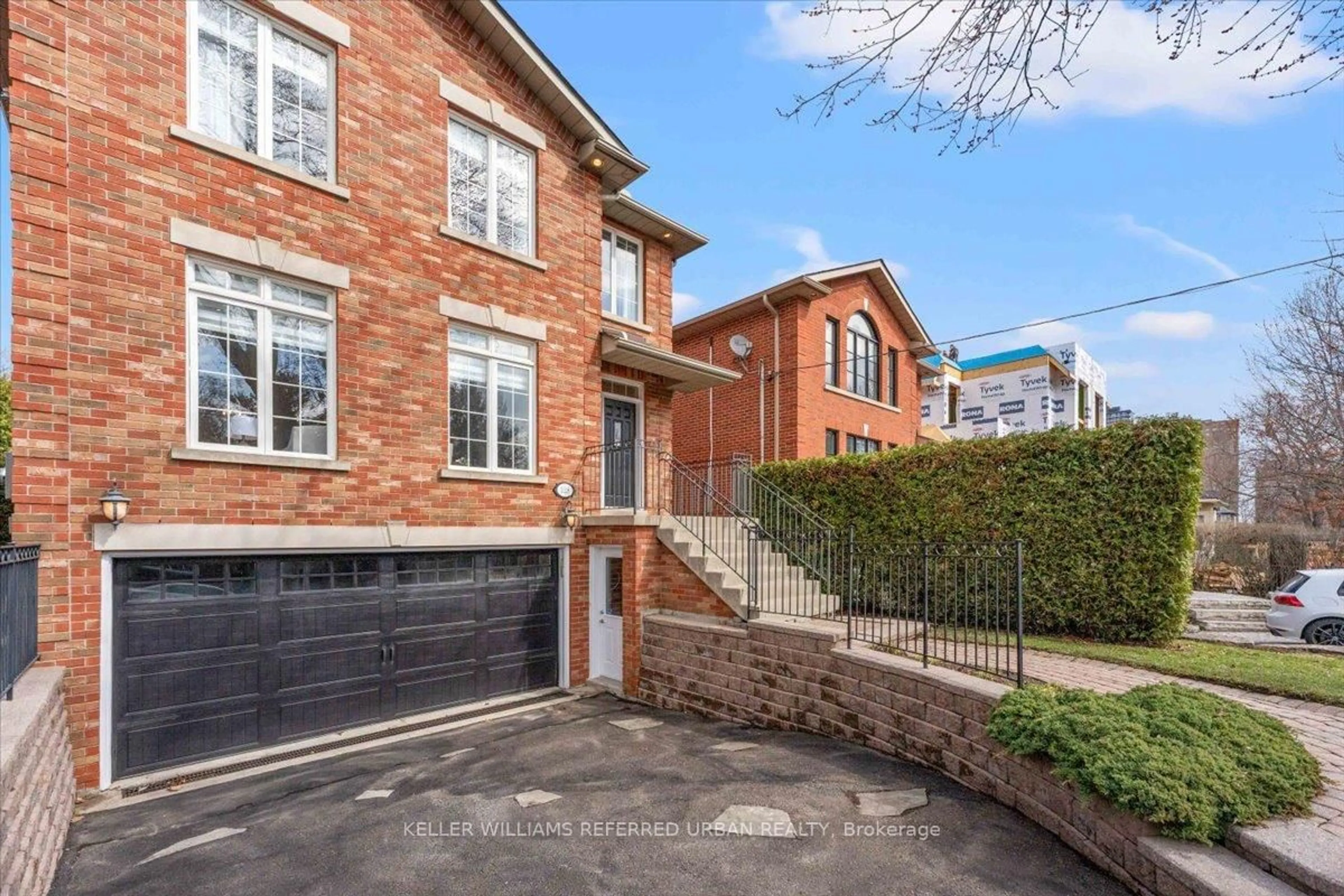 Home with brick exterior material, street for 128 Burndale Ave, Toronto Ontario M2N 1S9