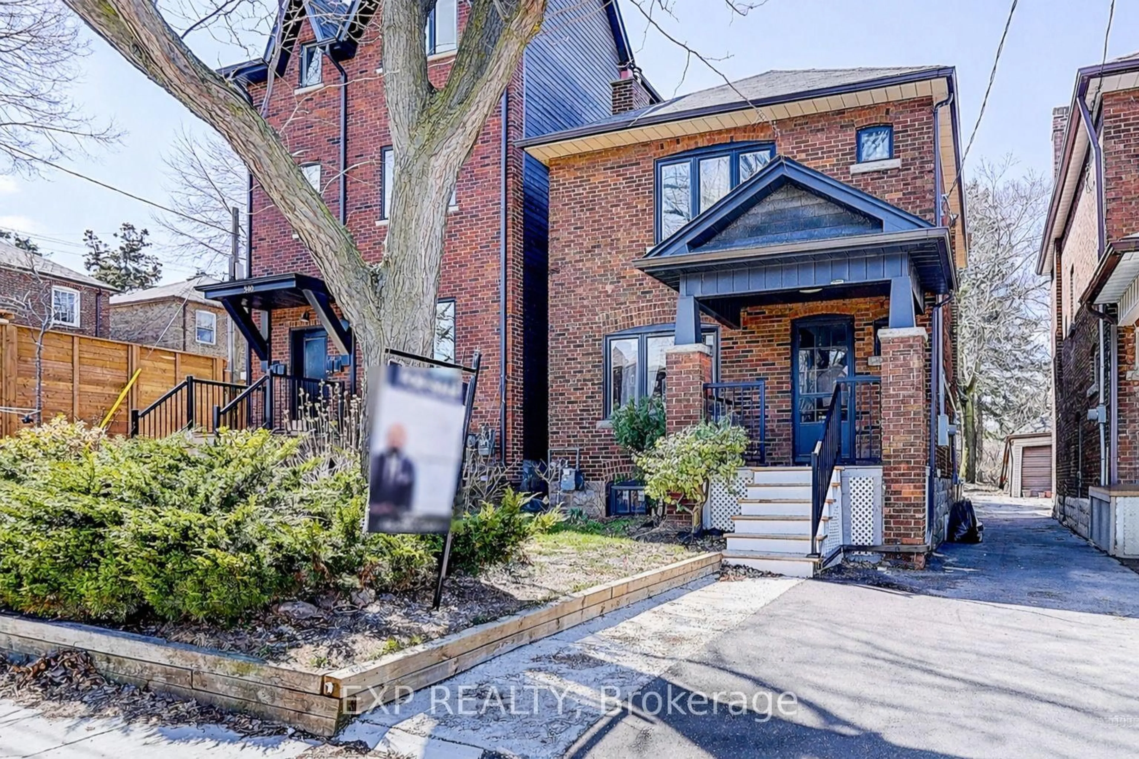Home with brick exterior material, street for 342 Glenholme Ave, Toronto Ontario M6E 3E5