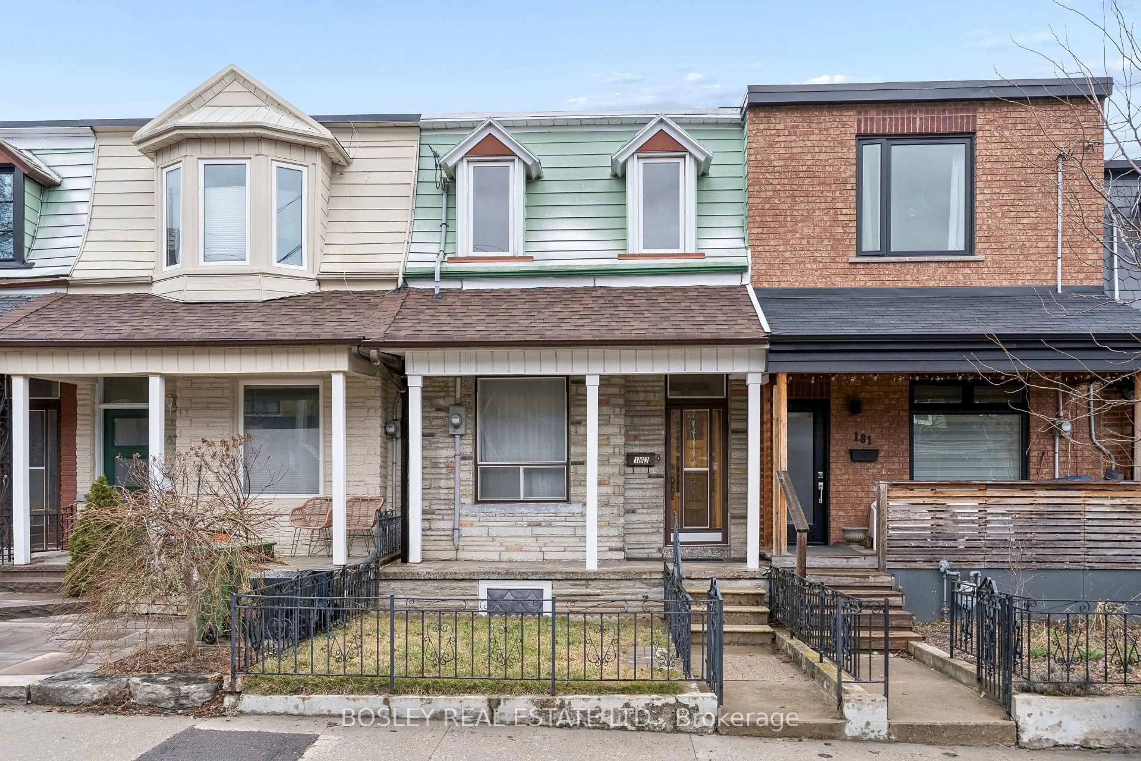 Home with brick exterior material, street for 183 Gladstone Ave, Toronto Ontario M6J 3L3