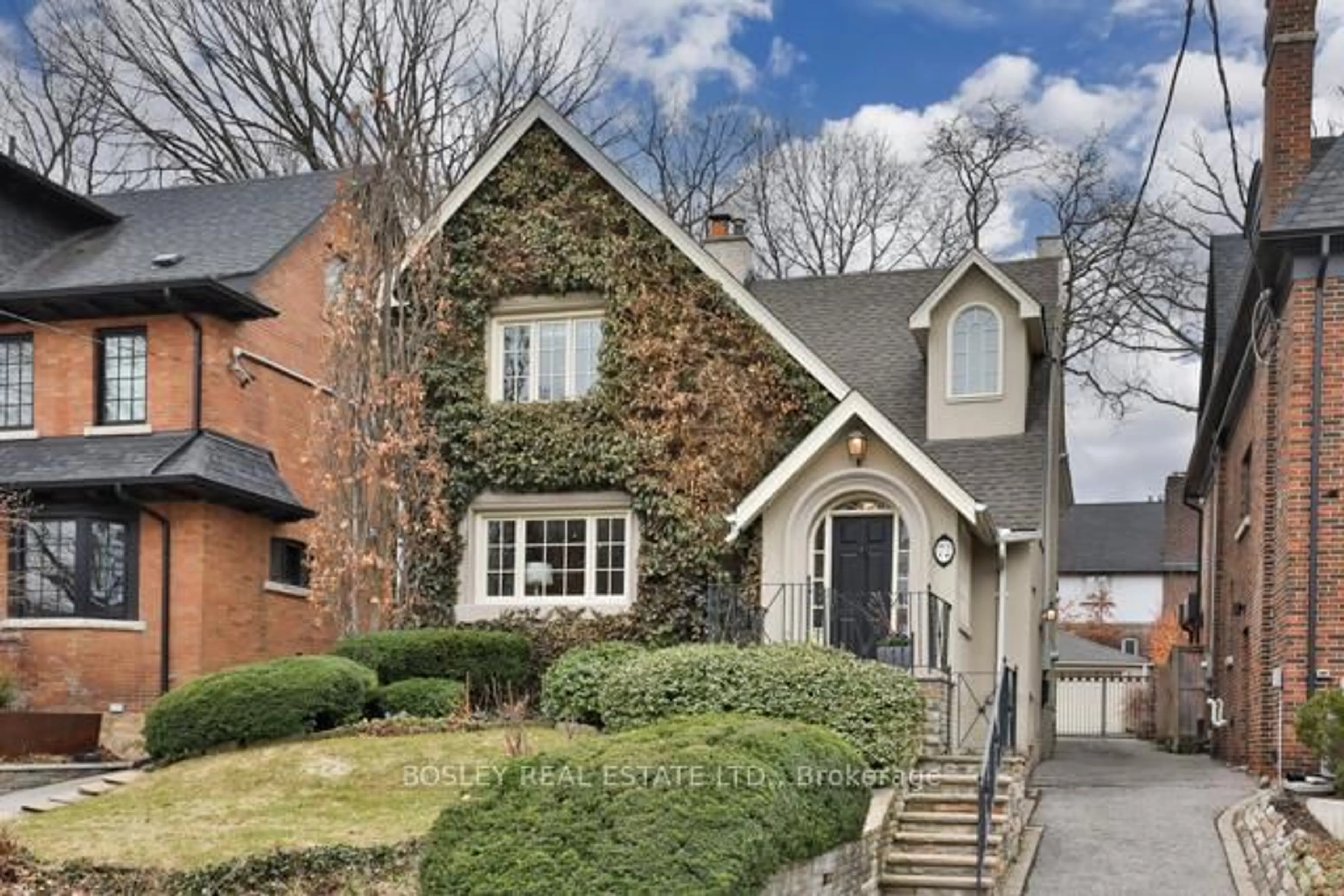 Home with brick exterior material, street for 72 Hudson Dr, Toronto Ontario M4T 2K3