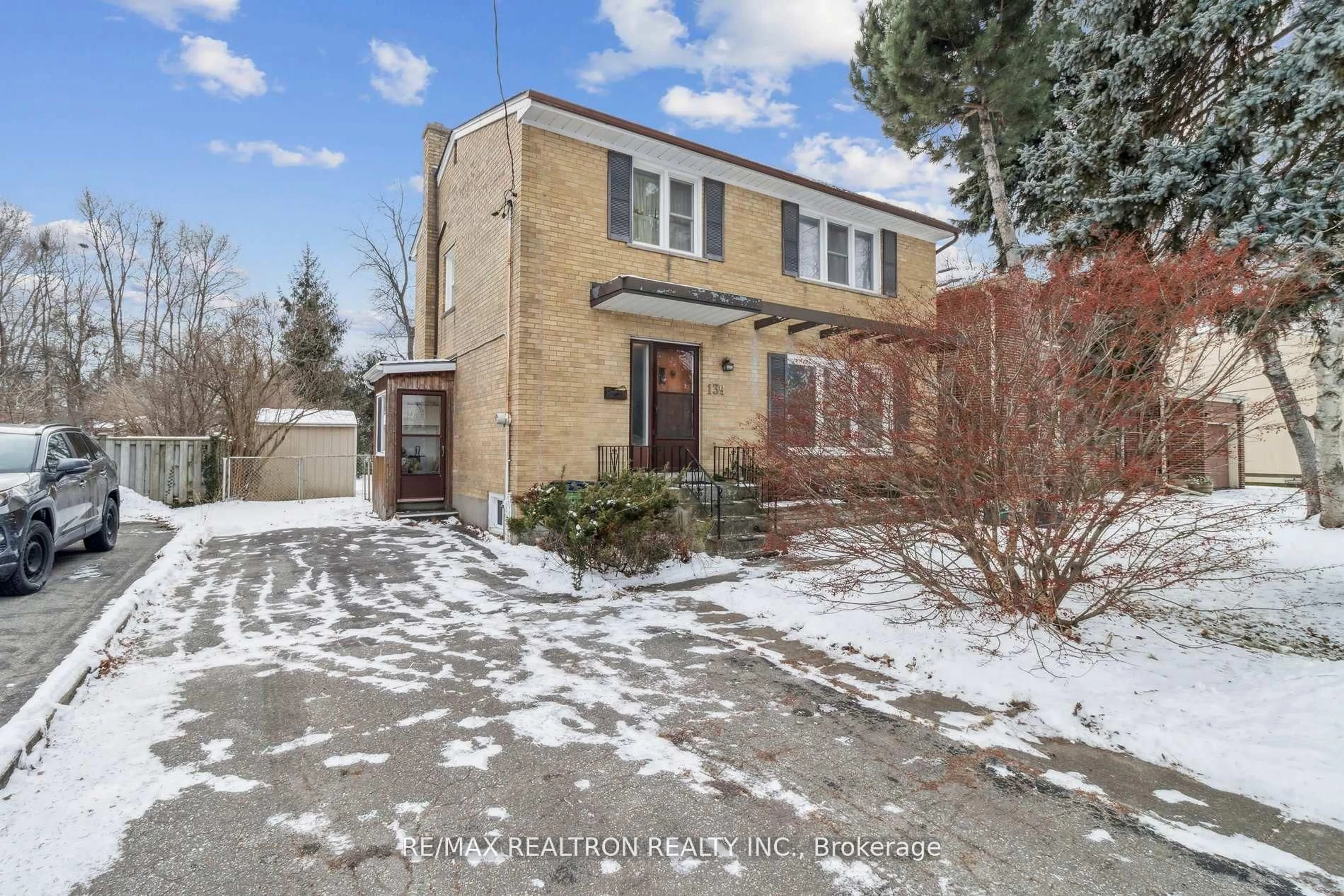 Home with brick exterior material, street for 139 Yorkview Dr, Toronto Ontario M2R 1K2