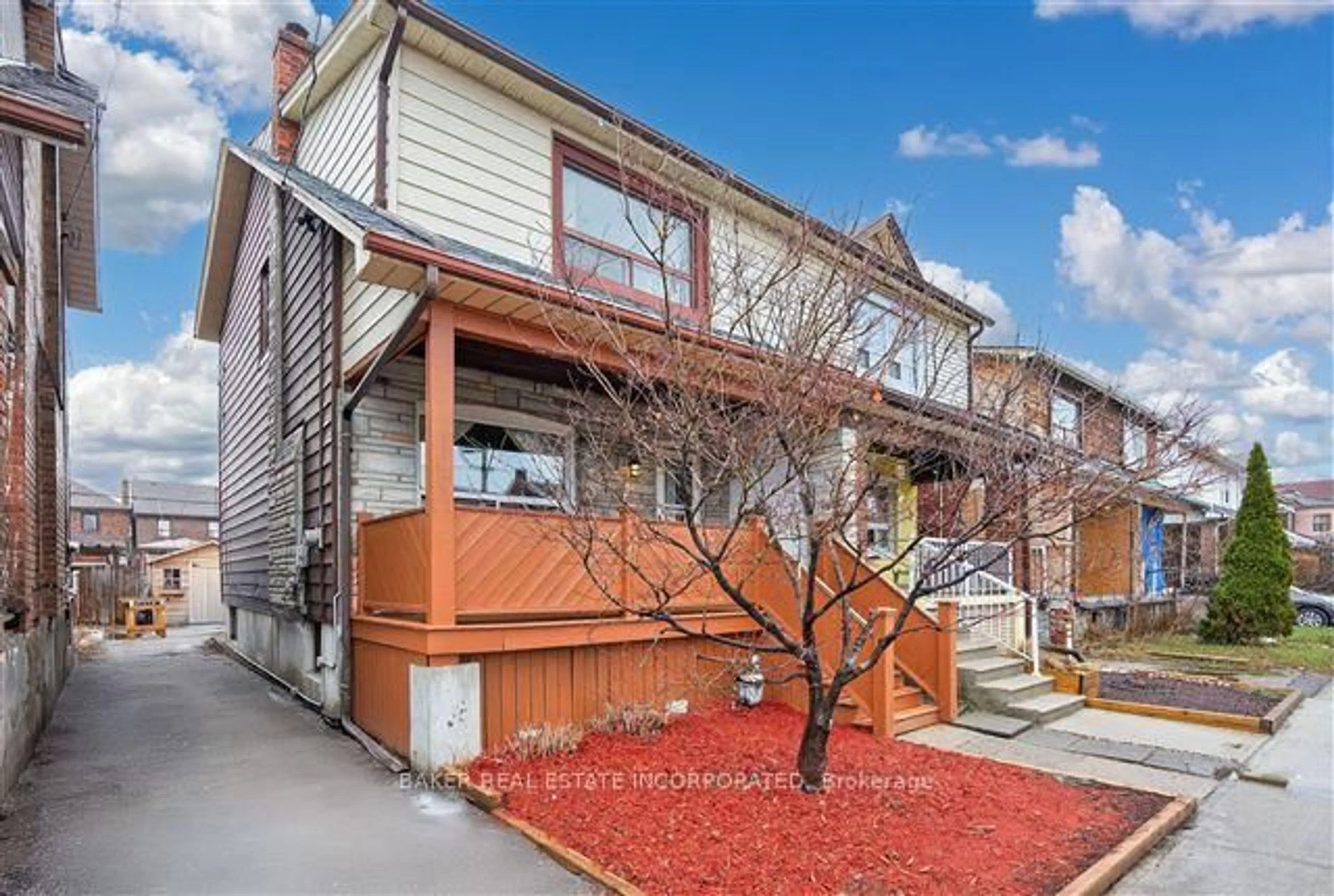 Home with brick exterior material, street for 1867 Dufferin St, Toronto Ontario M6E 3P5