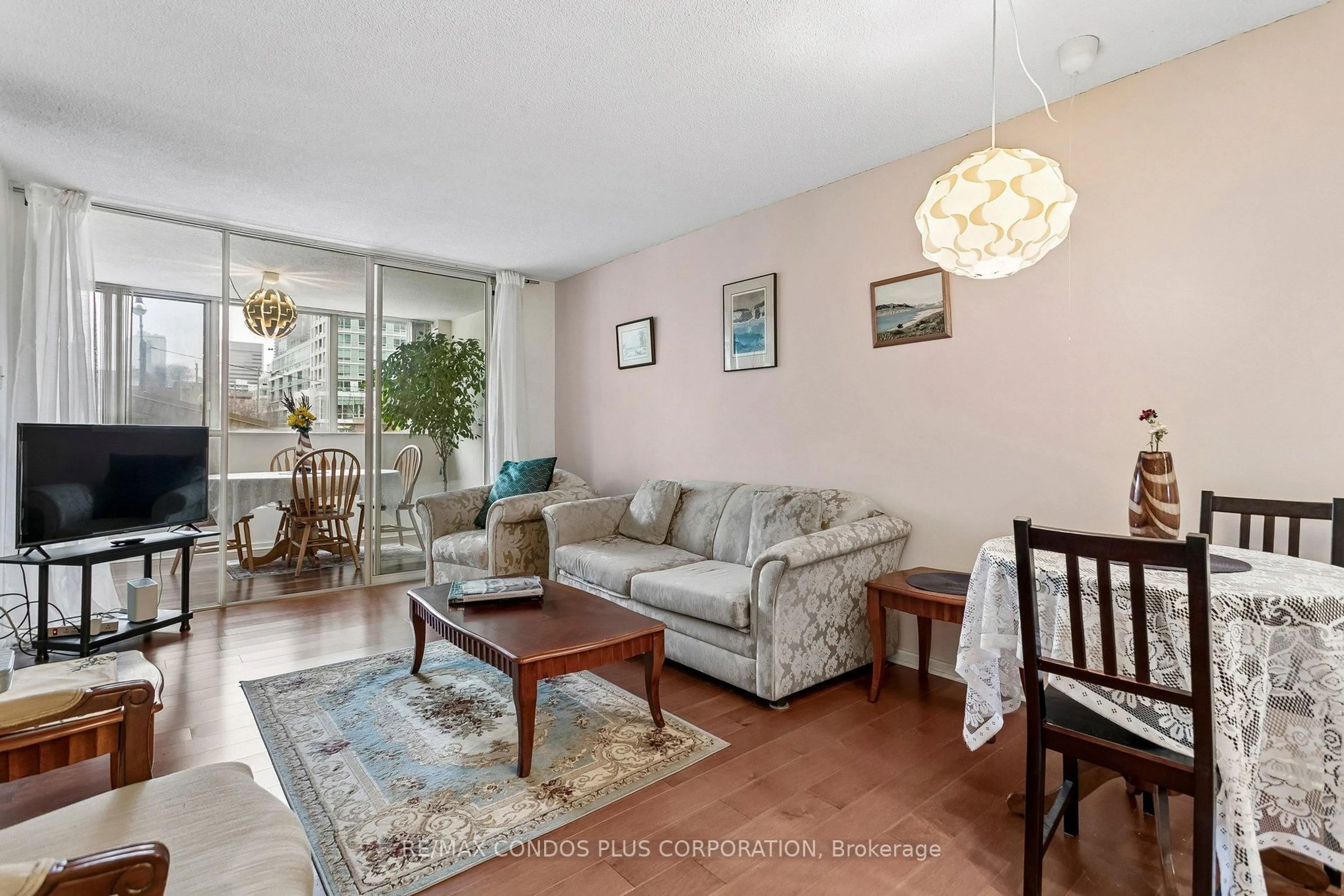 Living room with furniture, unknown for 15 Maitland Pl #204, Toronto Ontario M4Y 2X3