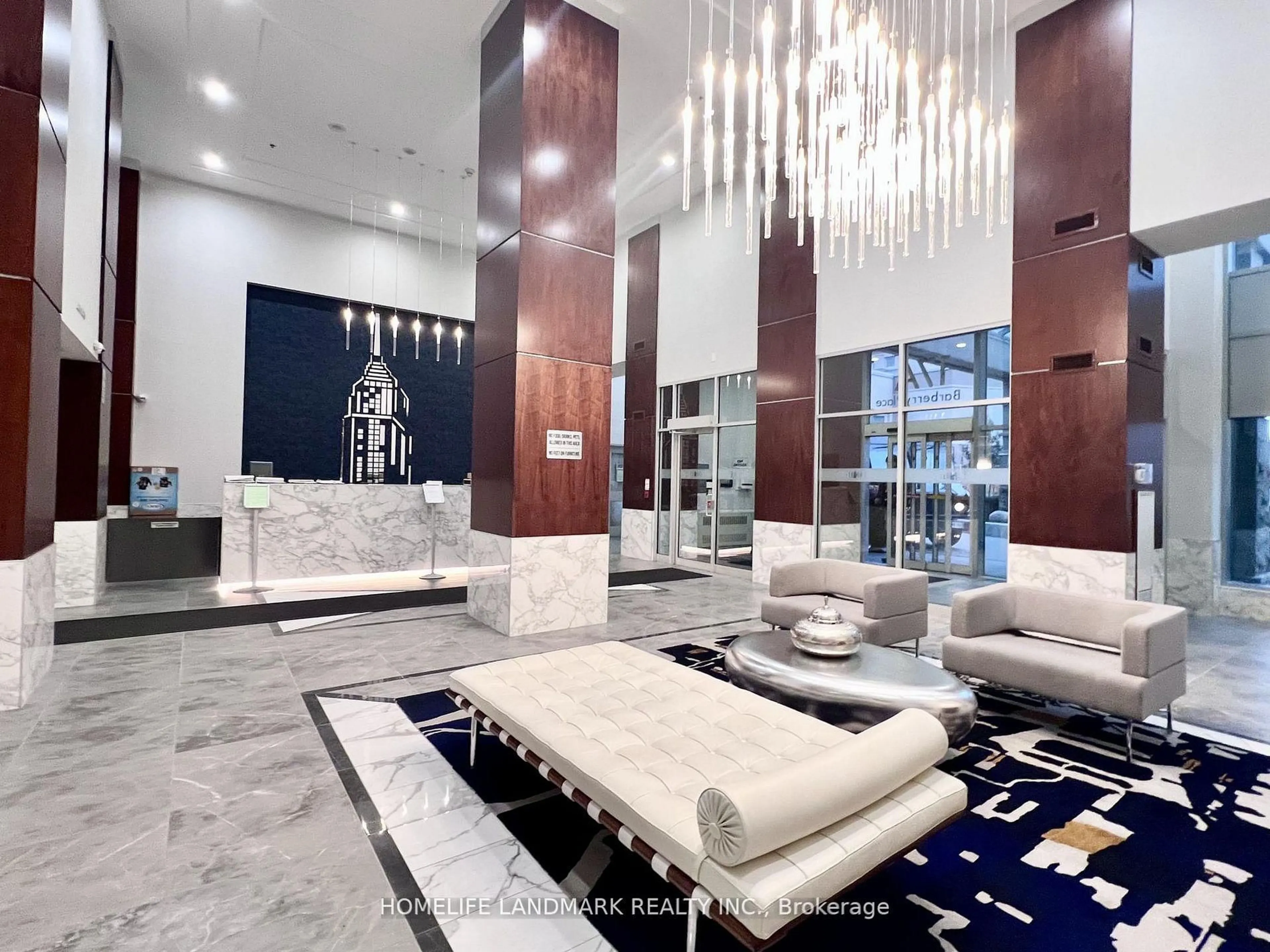 Lobby for 17 Barberry Pl #606, Toronto Ontario M2K 3E2