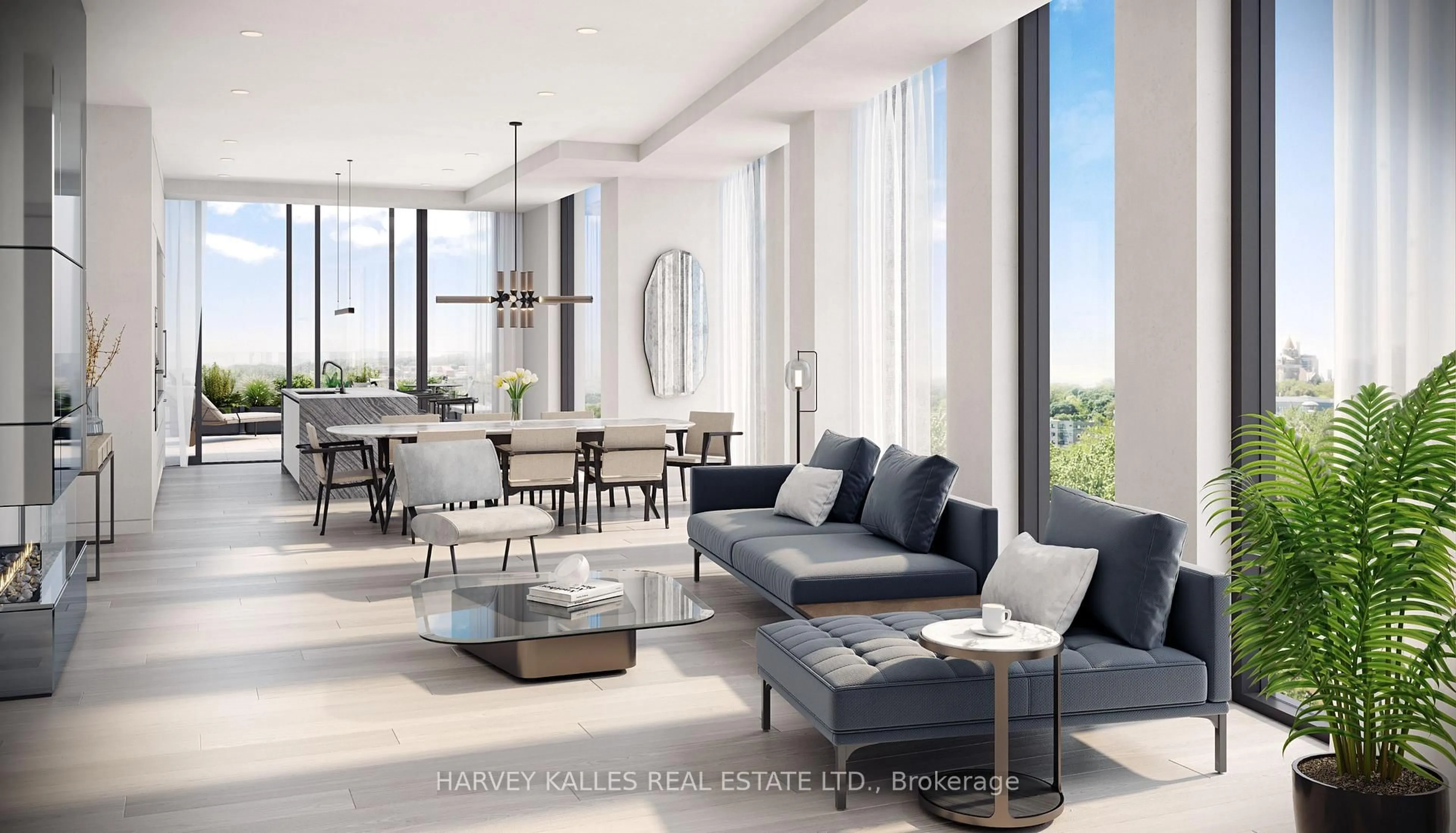 Living room with furniture, unknown for 321 Davenport Rd #401, Toronto Ontario M5R 1K5