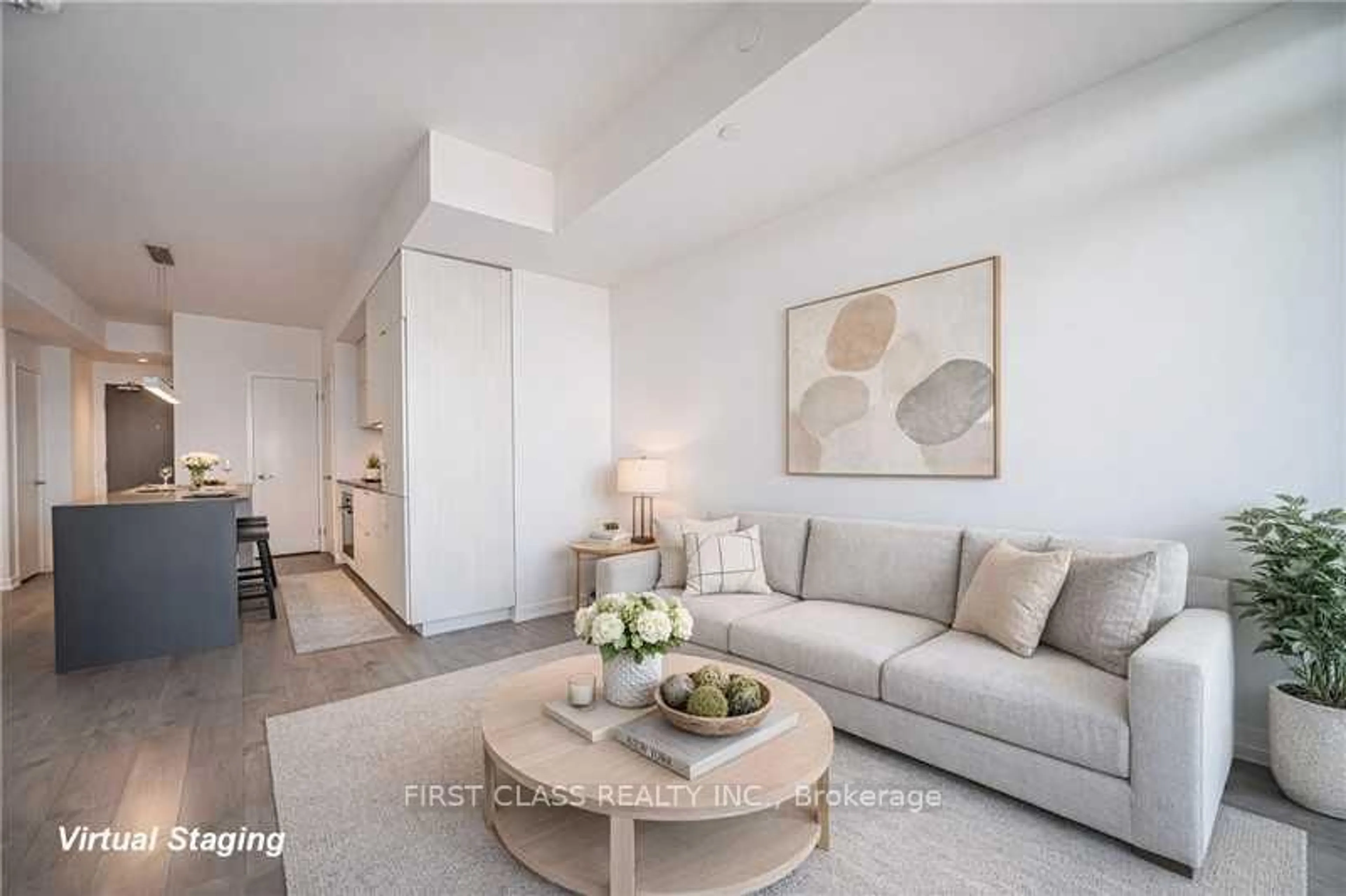 Living room with furniture, unknown for 20 Richardson St #3202, Toronto Ontario M5A 0S6