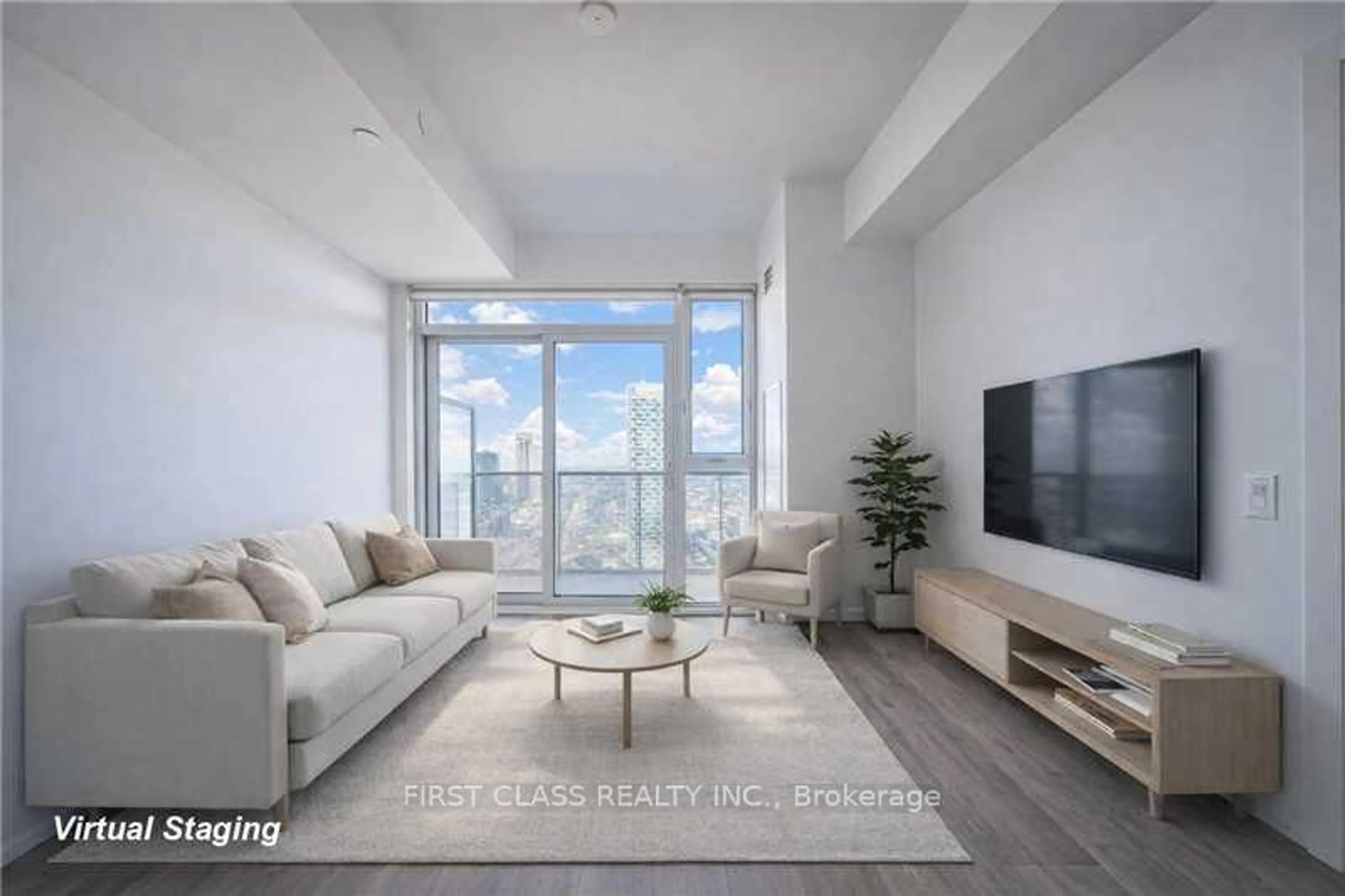 Living room with furniture, unknown for 20 Richardson St #3202, Toronto Ontario M5A 0S6