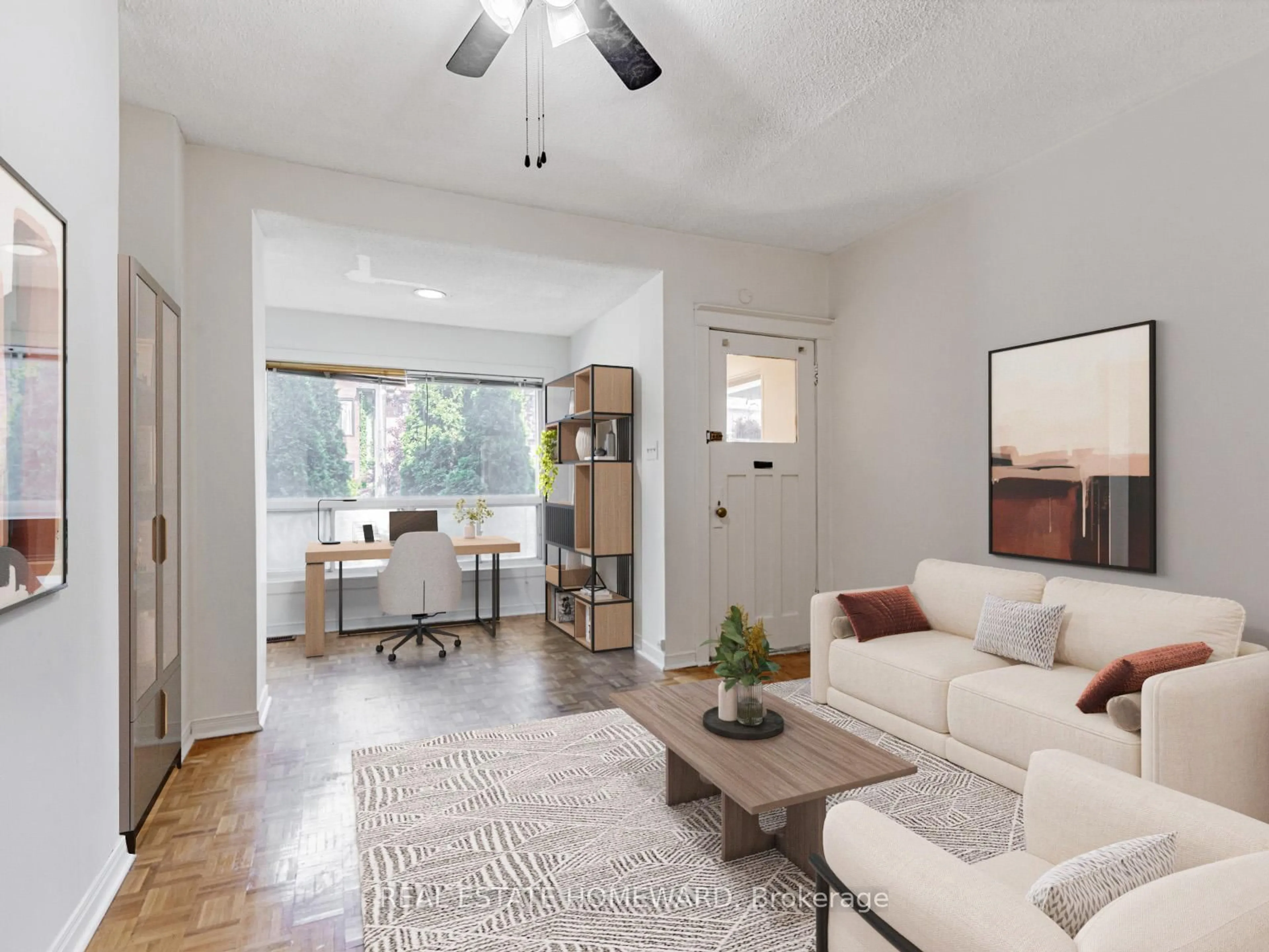 Living room with furniture, unknown for 1188 Ossington Ave, Toronto Ontario M6G 3W1