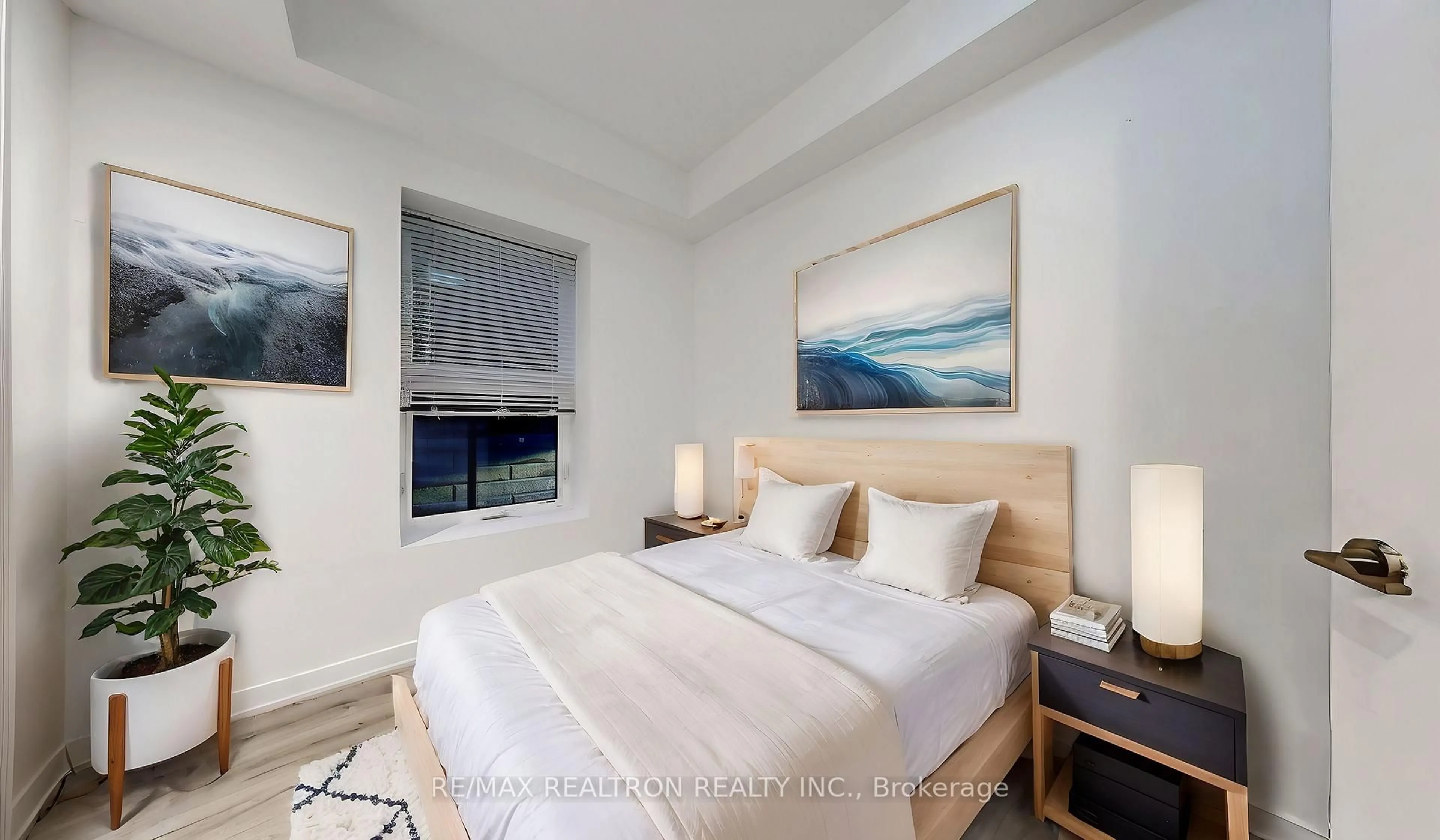 Bedroom with bed, unknown for 260 Finch Ave #TH 1, Toronto Ontario M2N 0L3