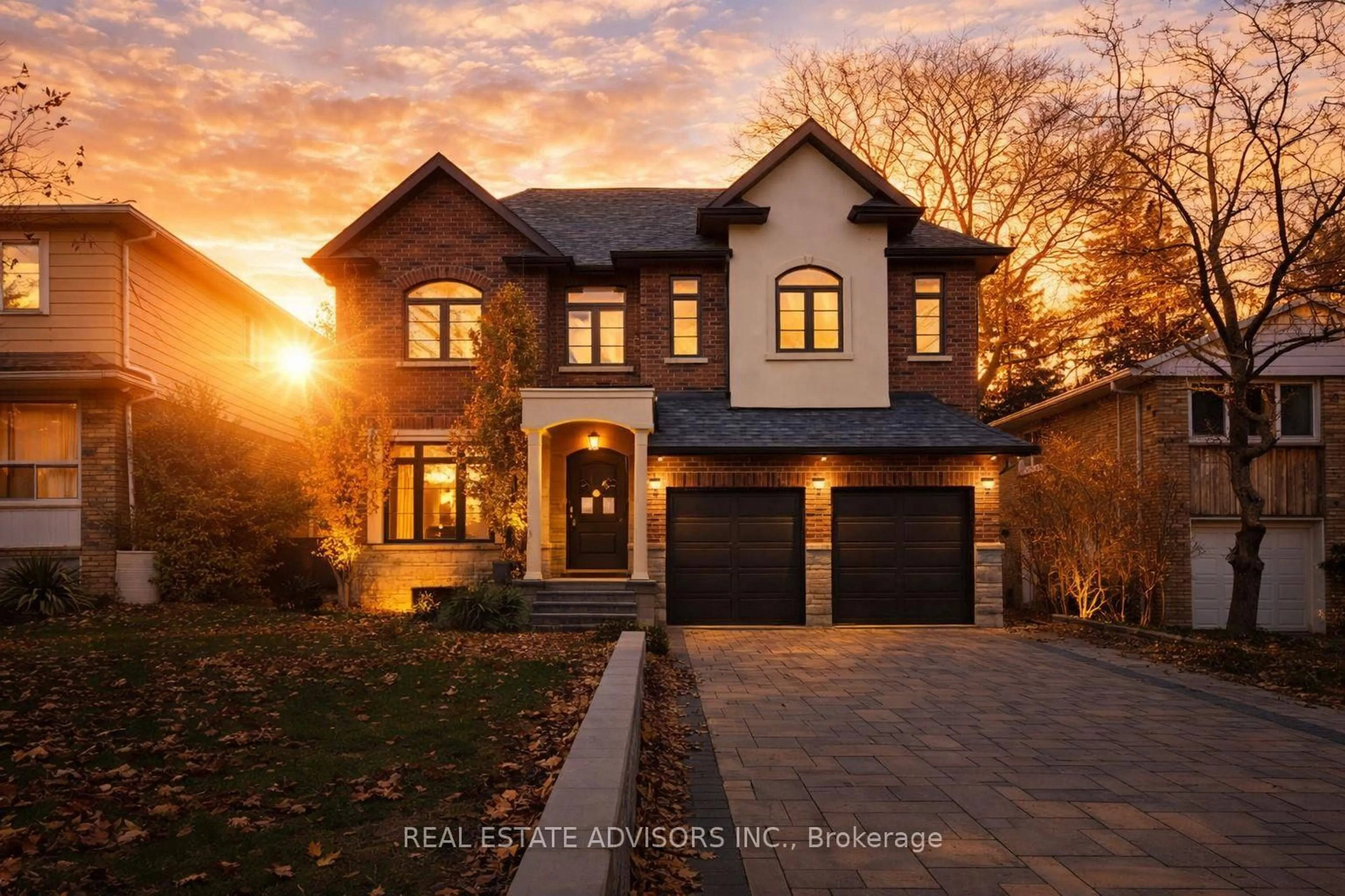 Home with brick exterior material, street for 20 Arrowstook Rd, Toronto Ontario M2K 1J9