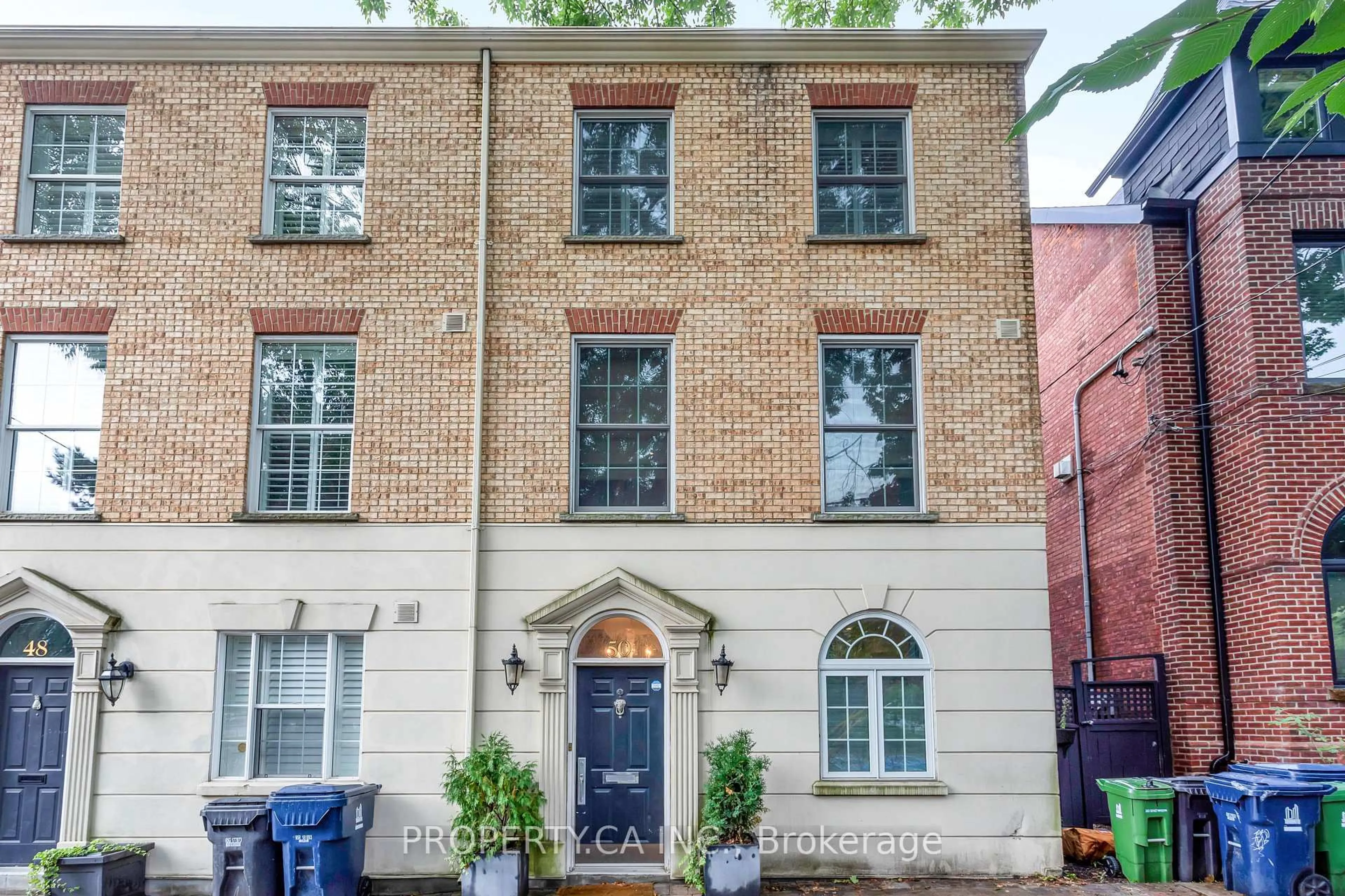 Home with brick exterior material, street for 50 Stanley Terr, Toronto Ontario M6J 2R4