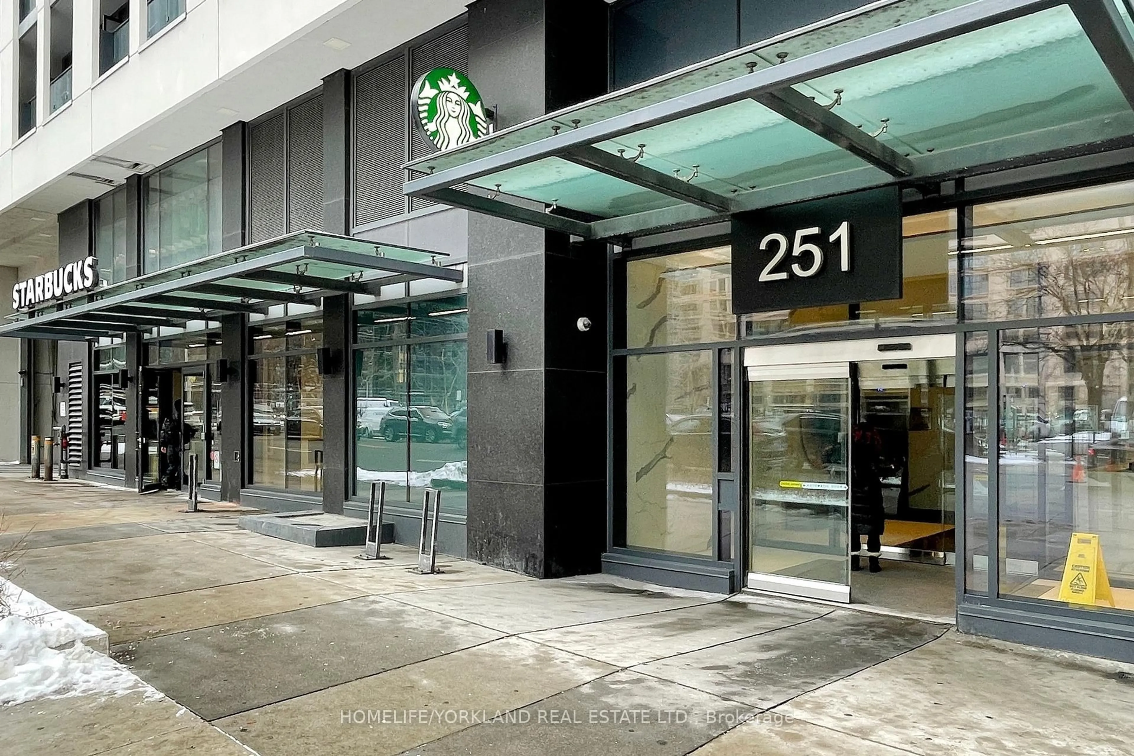 Indoor foyer for 251 Jarvis St #2507, Toronto Ontario M5B 0C3