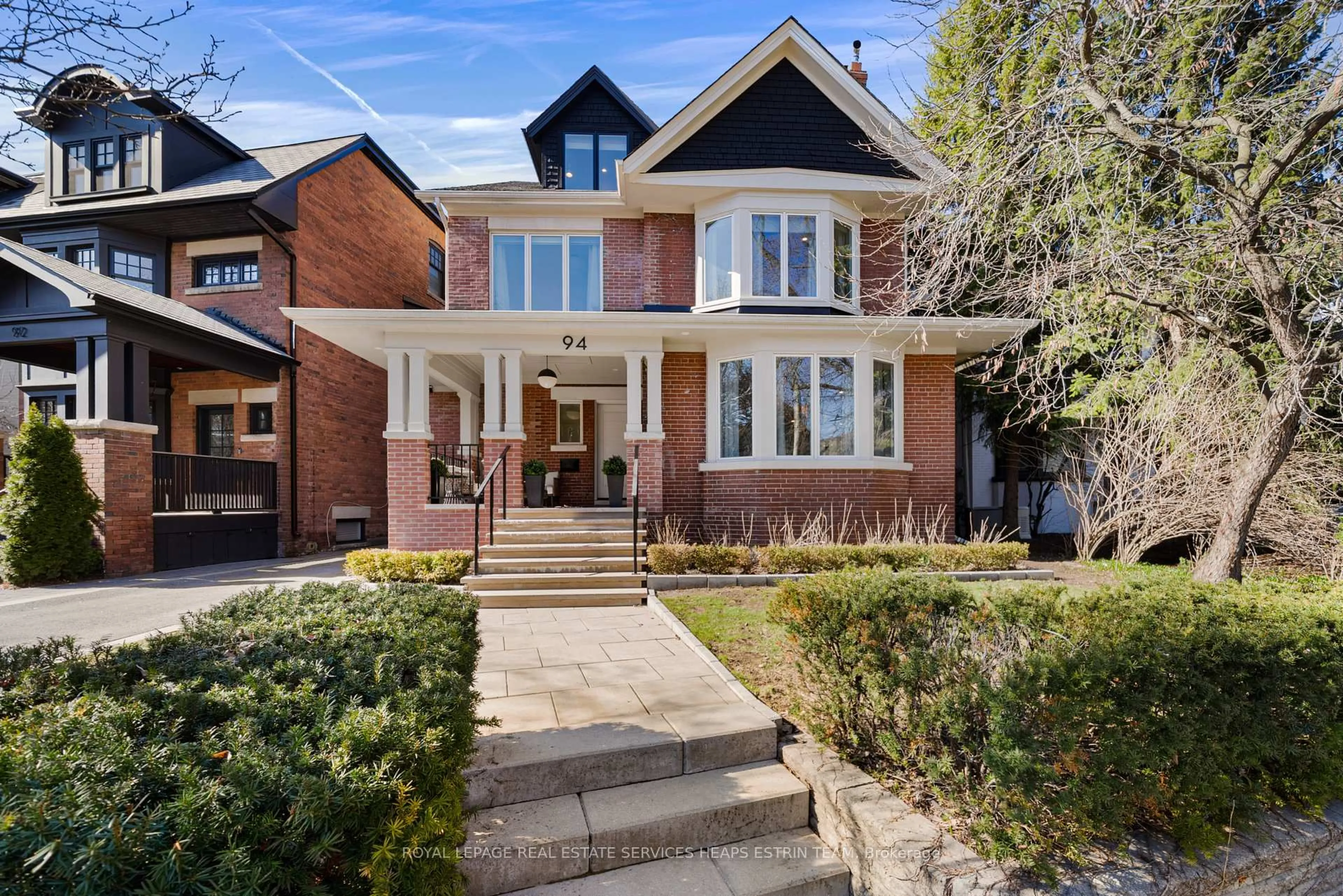 Home with brick exterior material, street for 94 Binscarth Rd, Toronto Ontario M4W 1Y4