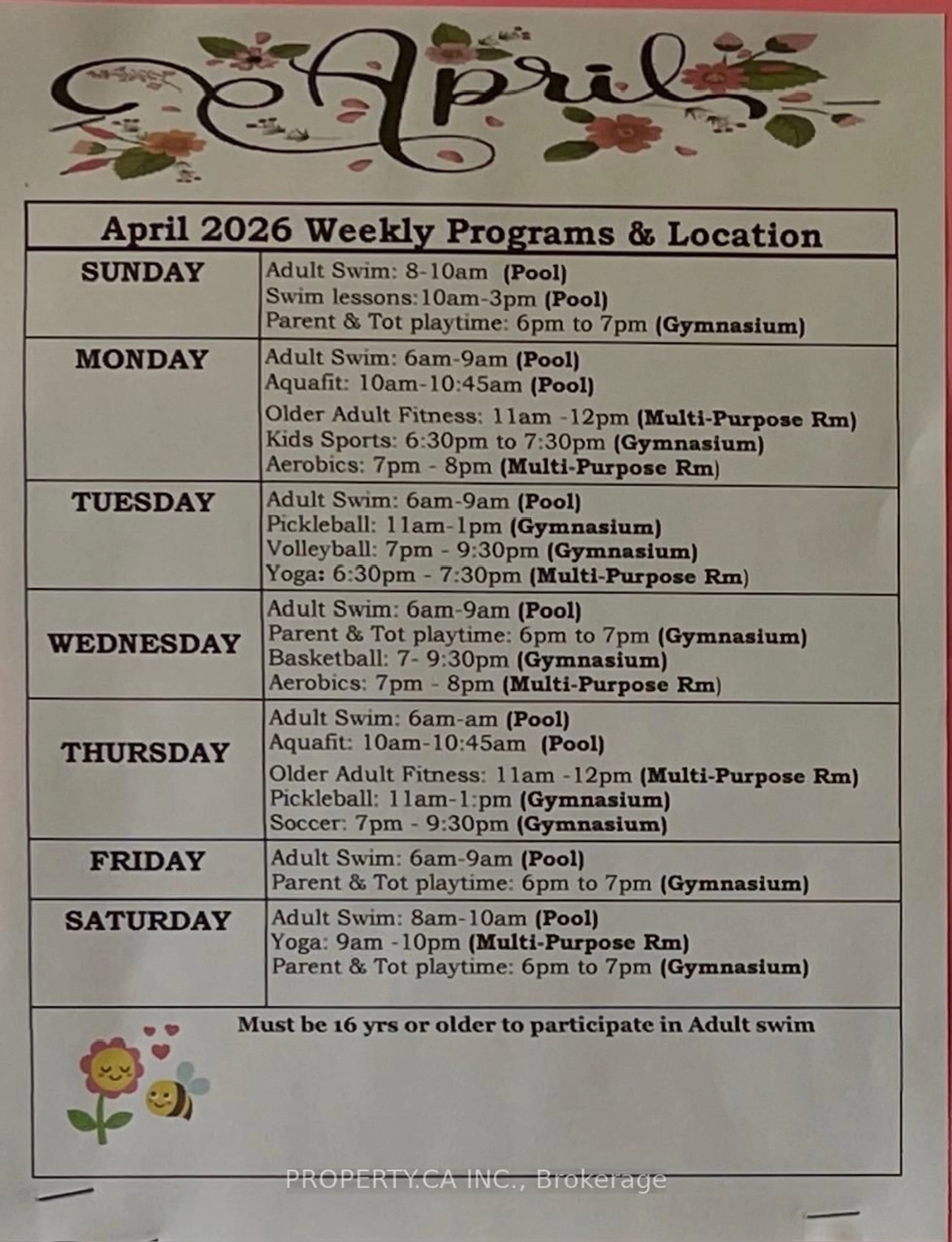 Floor plan for 5 Old Sheppard Ave #1003, Toronto Ontario M2J 4K3