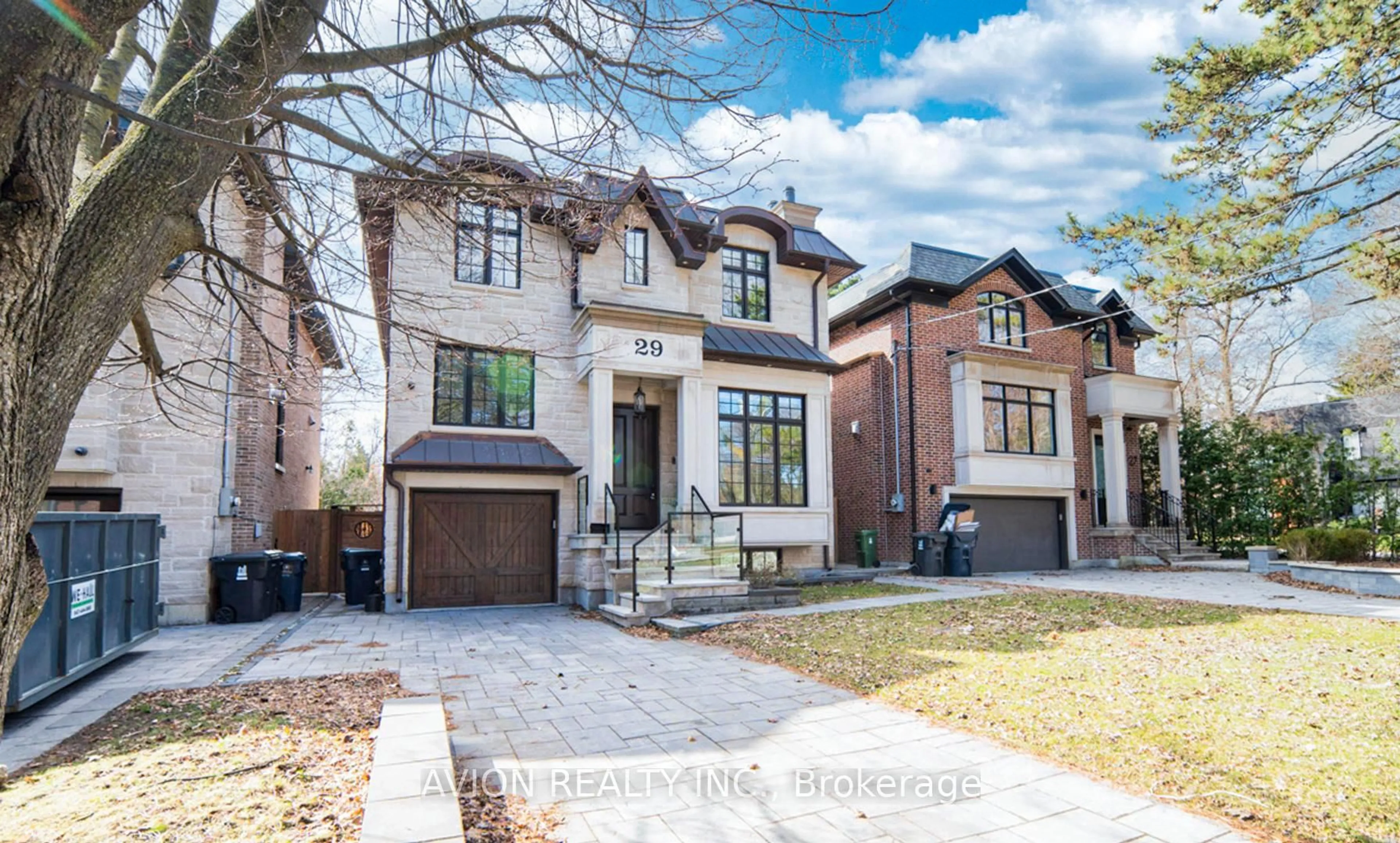 Home with brick exterior material, street for 29 Evergreen Gdns, Toronto Ontario M4G 1C4