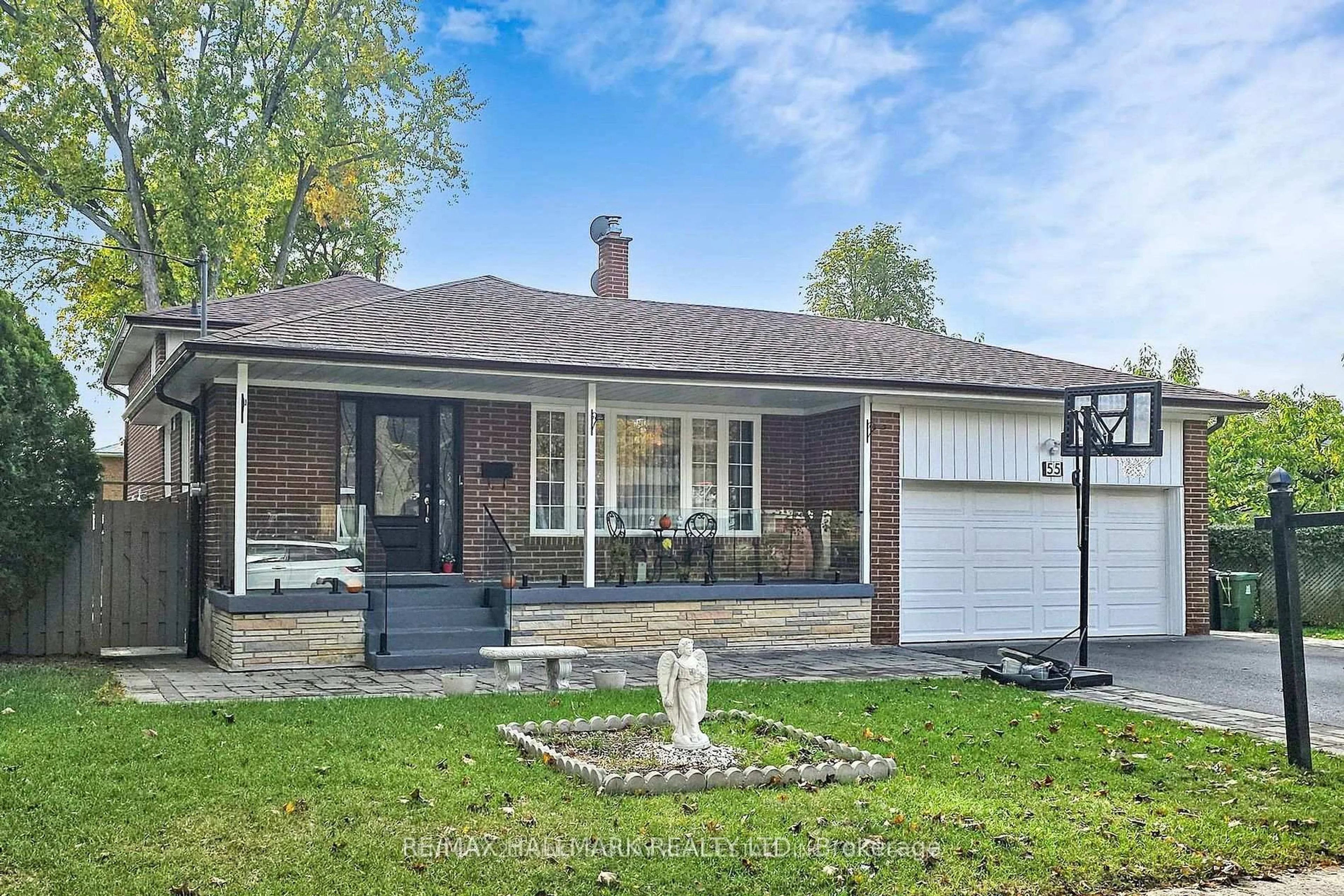 Home with brick exterior material, street for 55 Lesgay Cres, Toronto Ontario M2J 2J2