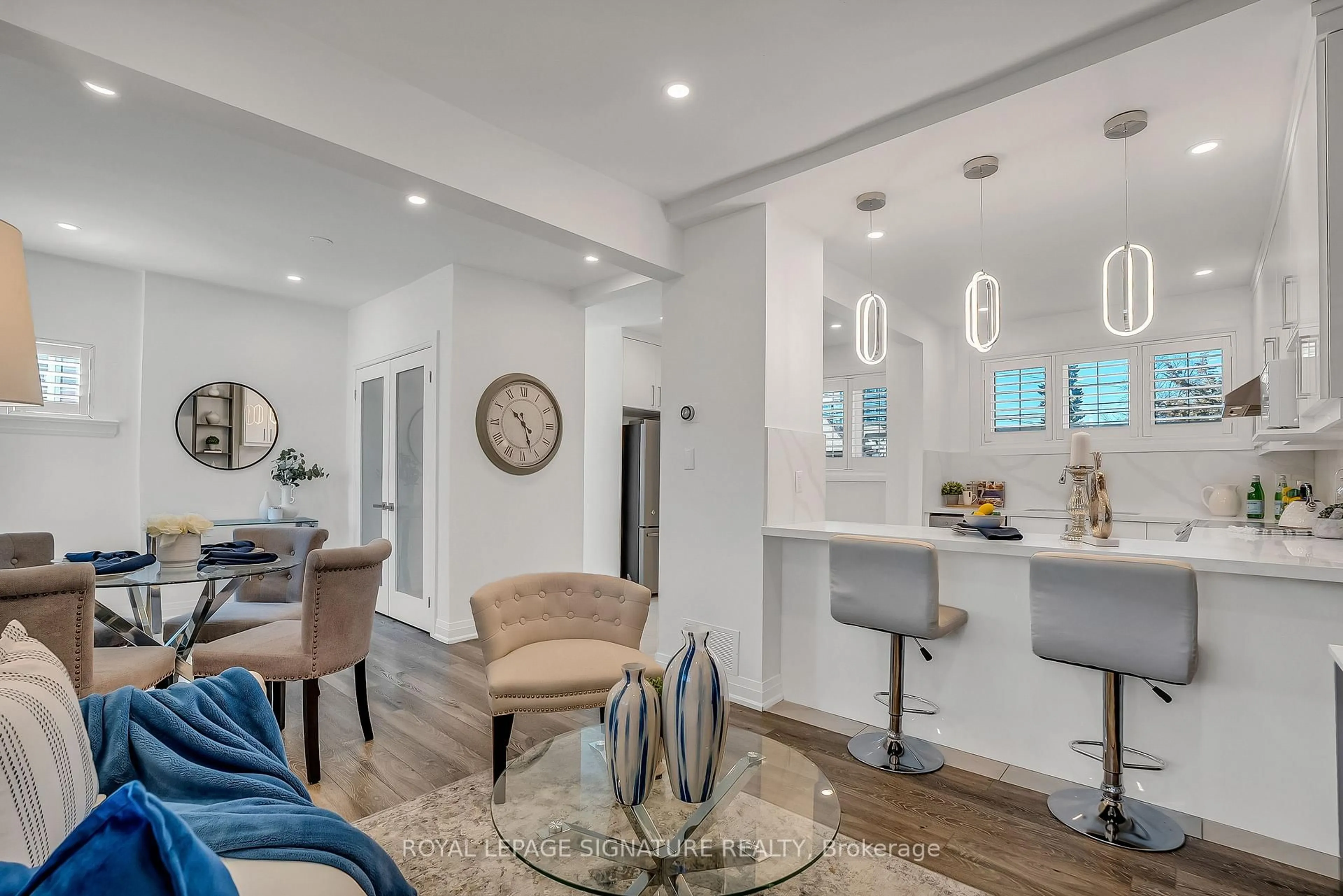 Open concept kitchen, unknown for 70 Clovelly Ave, Toronto Ontario M6C 1Y3