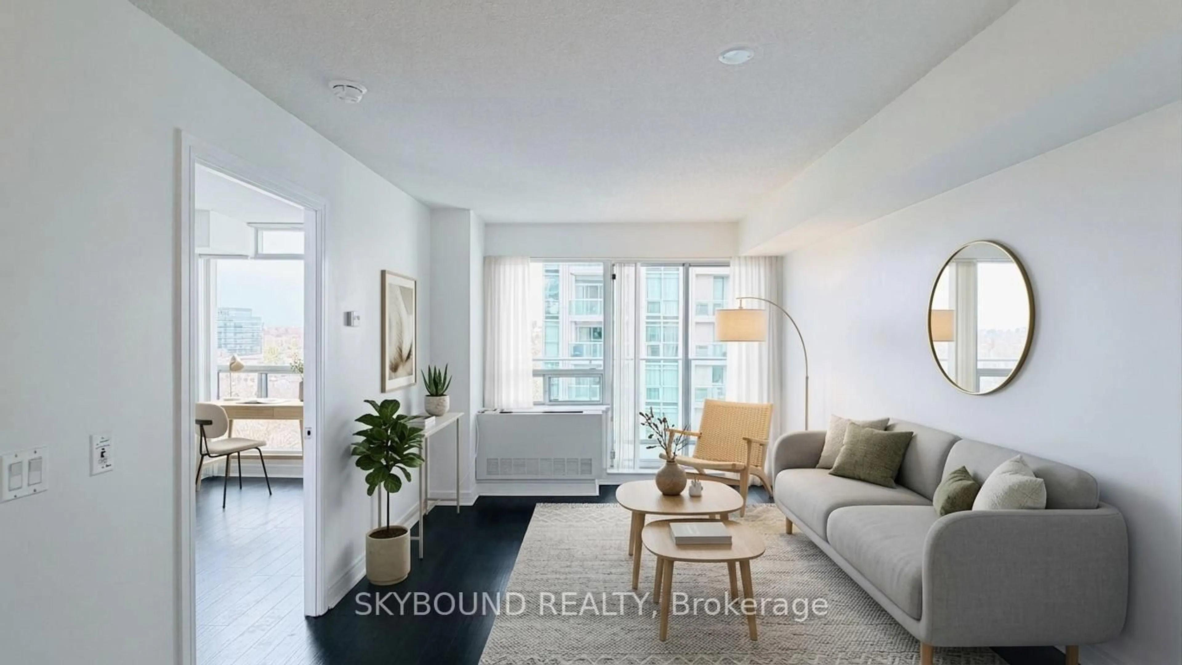 Living room with furniture, unknown for 35 Bales Ave #1209, Toronto Ontario M2N 7L7