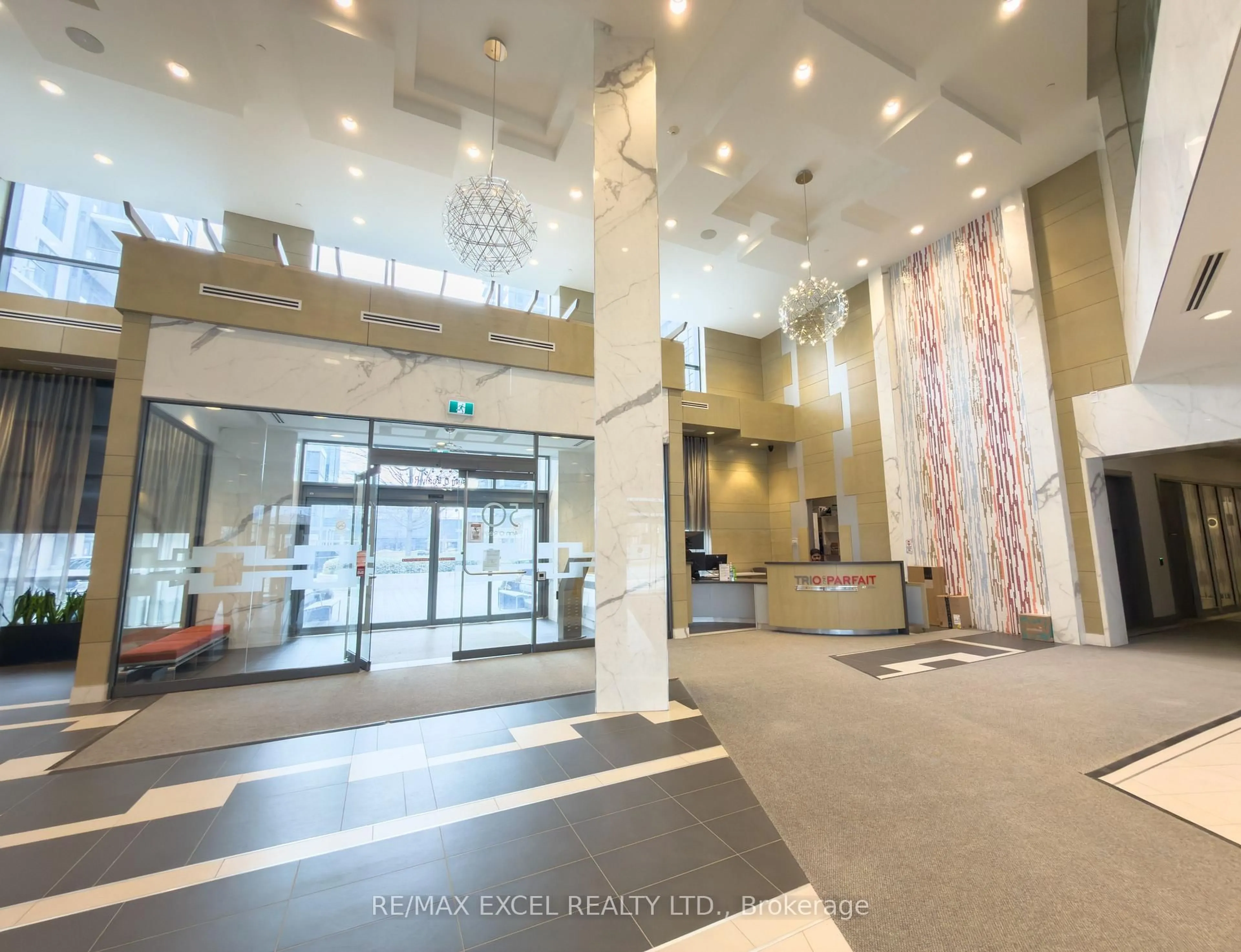 Lobby for 60 Ann O'Reilly Rd #760, Toronto Ontario M2J 0C8