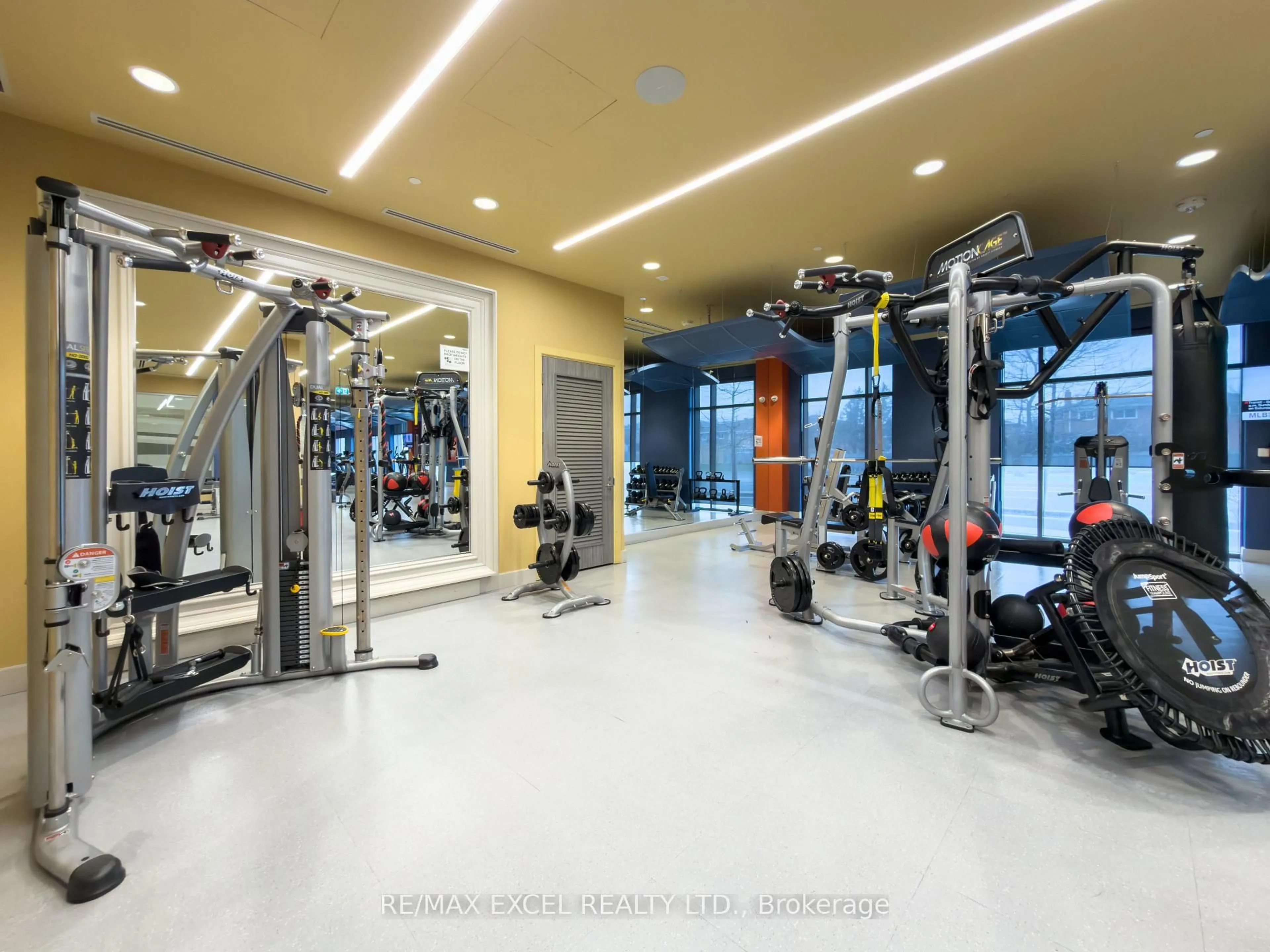 Gym or fitness room for 60 Ann O'Reilly Rd #760, Toronto Ontario M2J 0C8