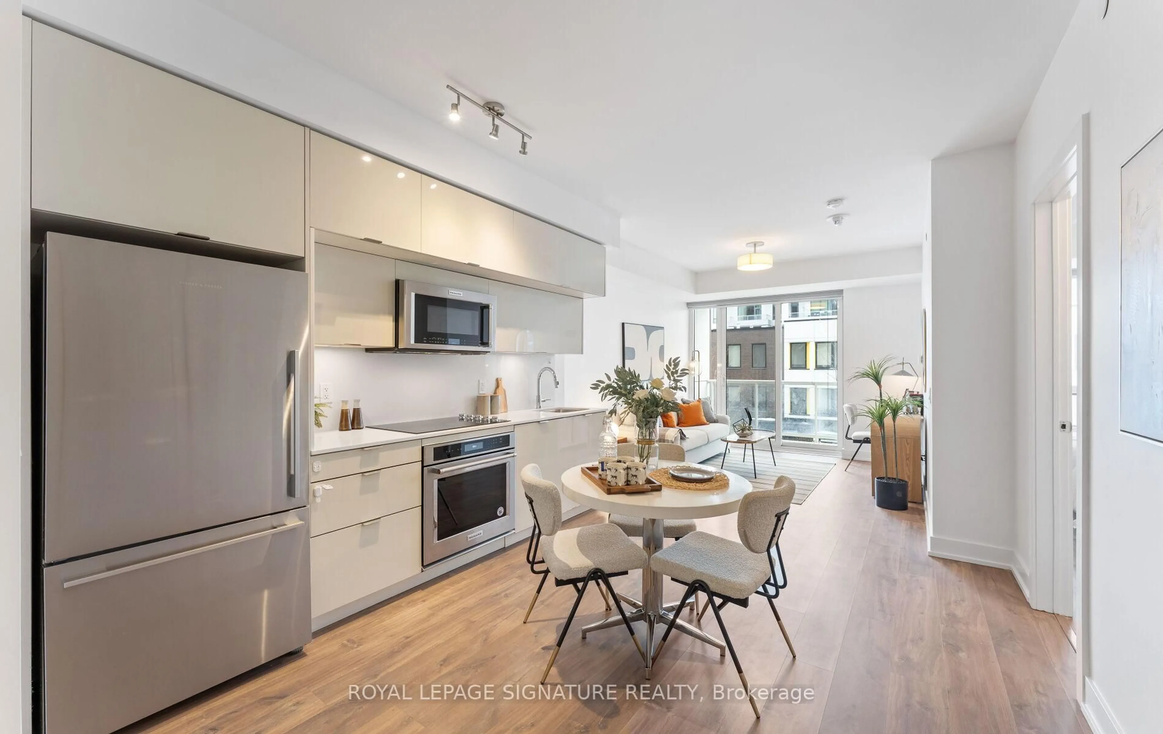Open concept kitchen, unknown for 80 Vanauley St #213, Toronto Ontario M5T 0C9