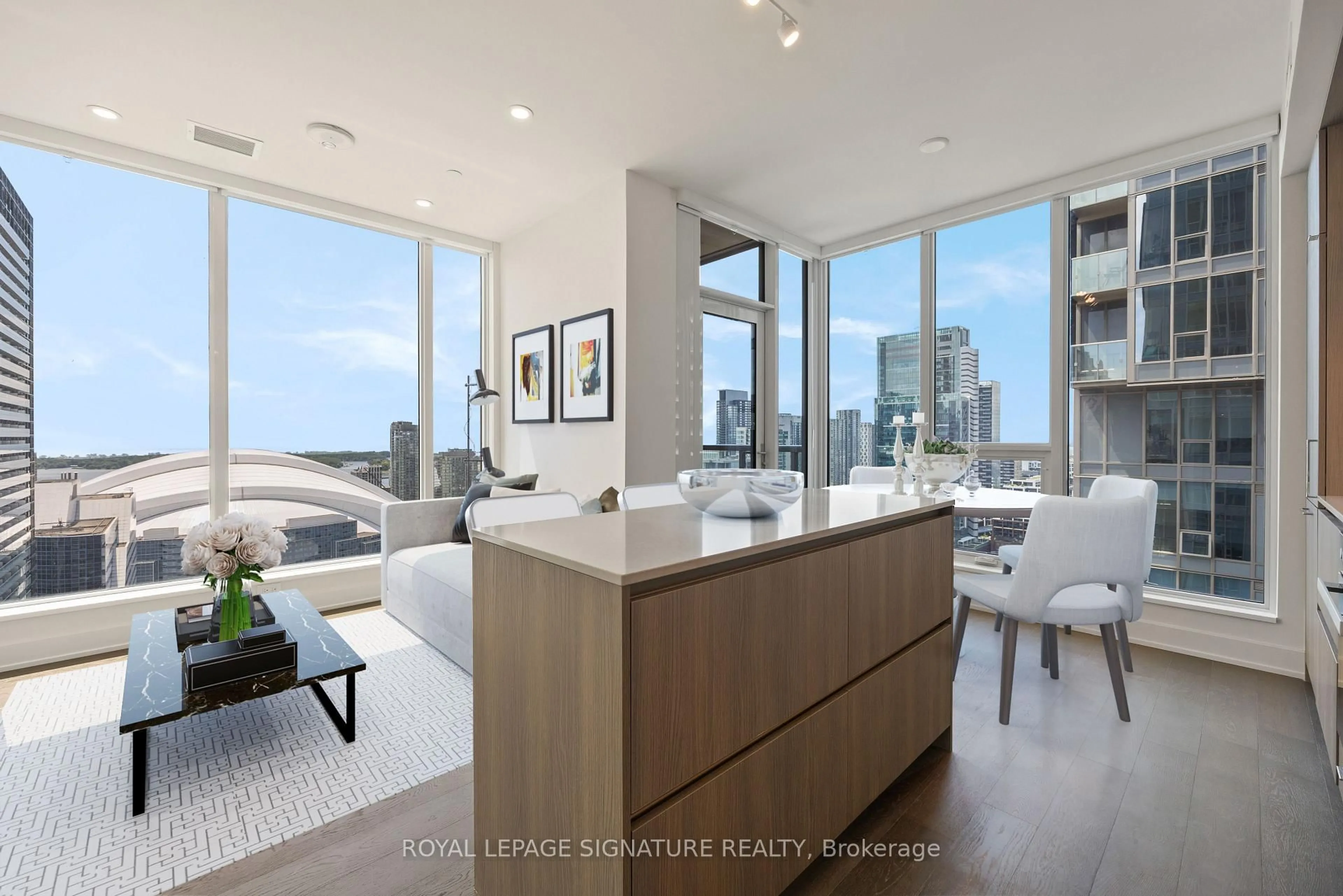 Open concept kitchen, unknown for 15 Mercer St #2702, Toronto Ontario M5V 0T8