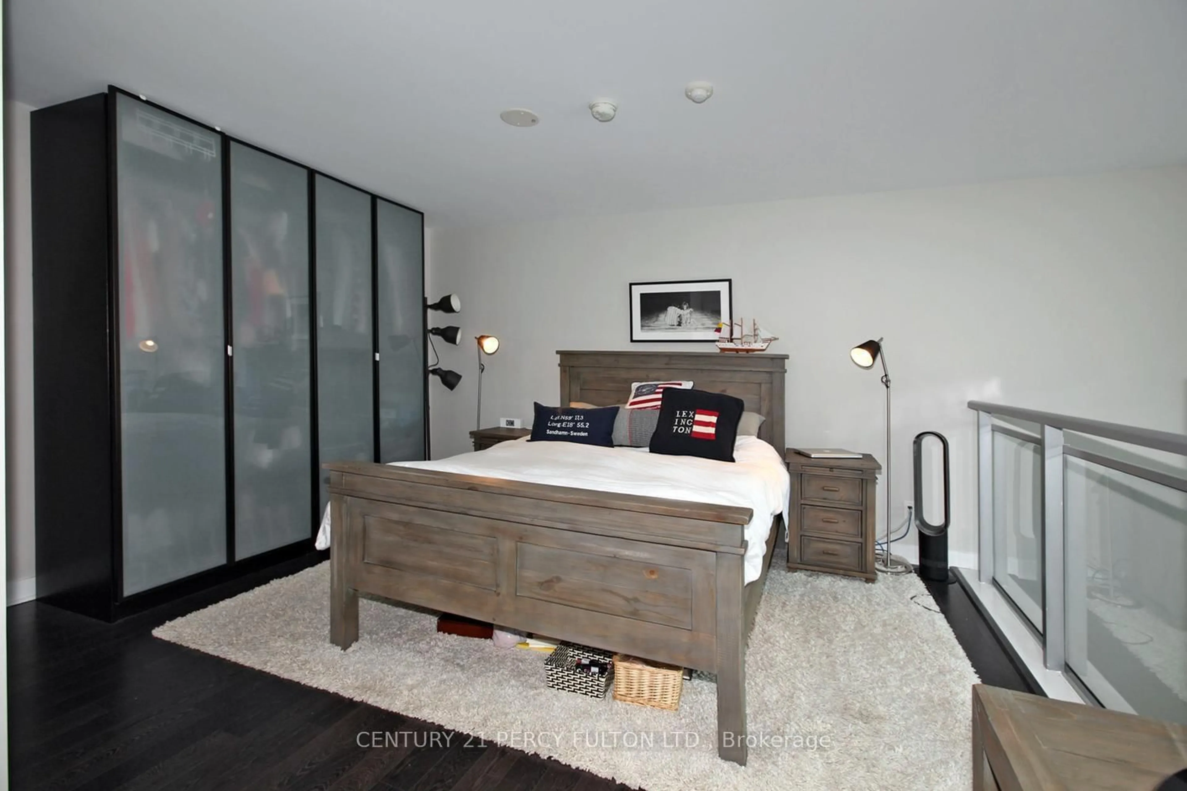 Bedroom with bed, unknown for 80 Western Battery Rd #406, Toronto Ontario M6K 3S1
