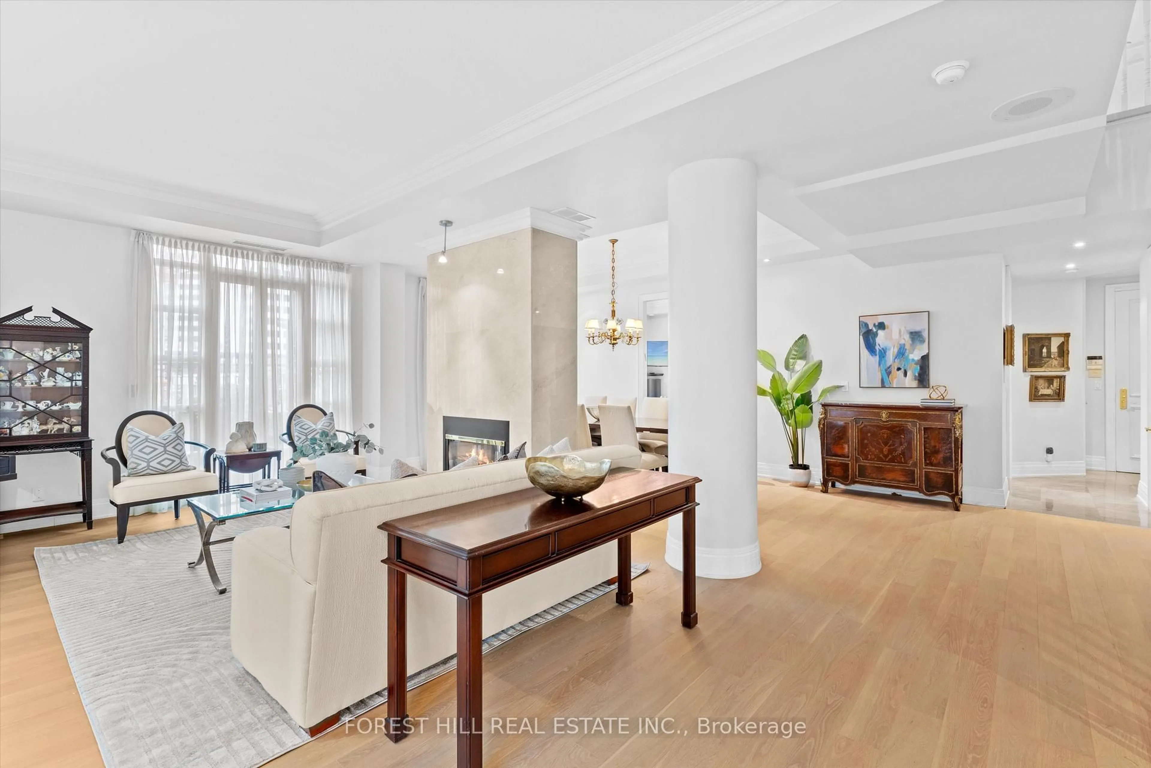 Living room with furniture, unknown for 33 Delisle Ave #108, Toronto Ontario M4V 3C7