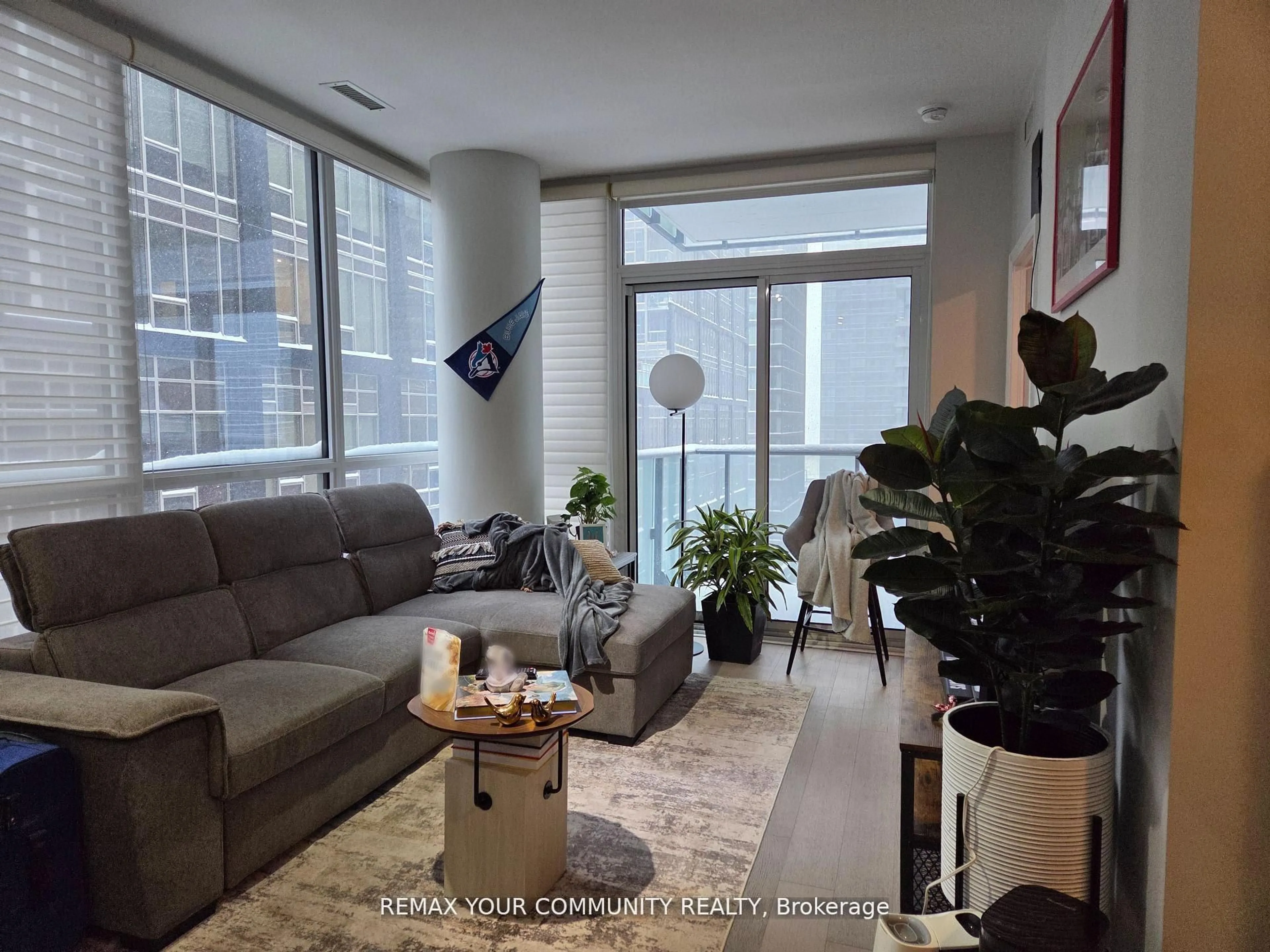 Living room with furniture, unknown for 8 Mercer St #1208, Toronto Ontario M5V 0C4