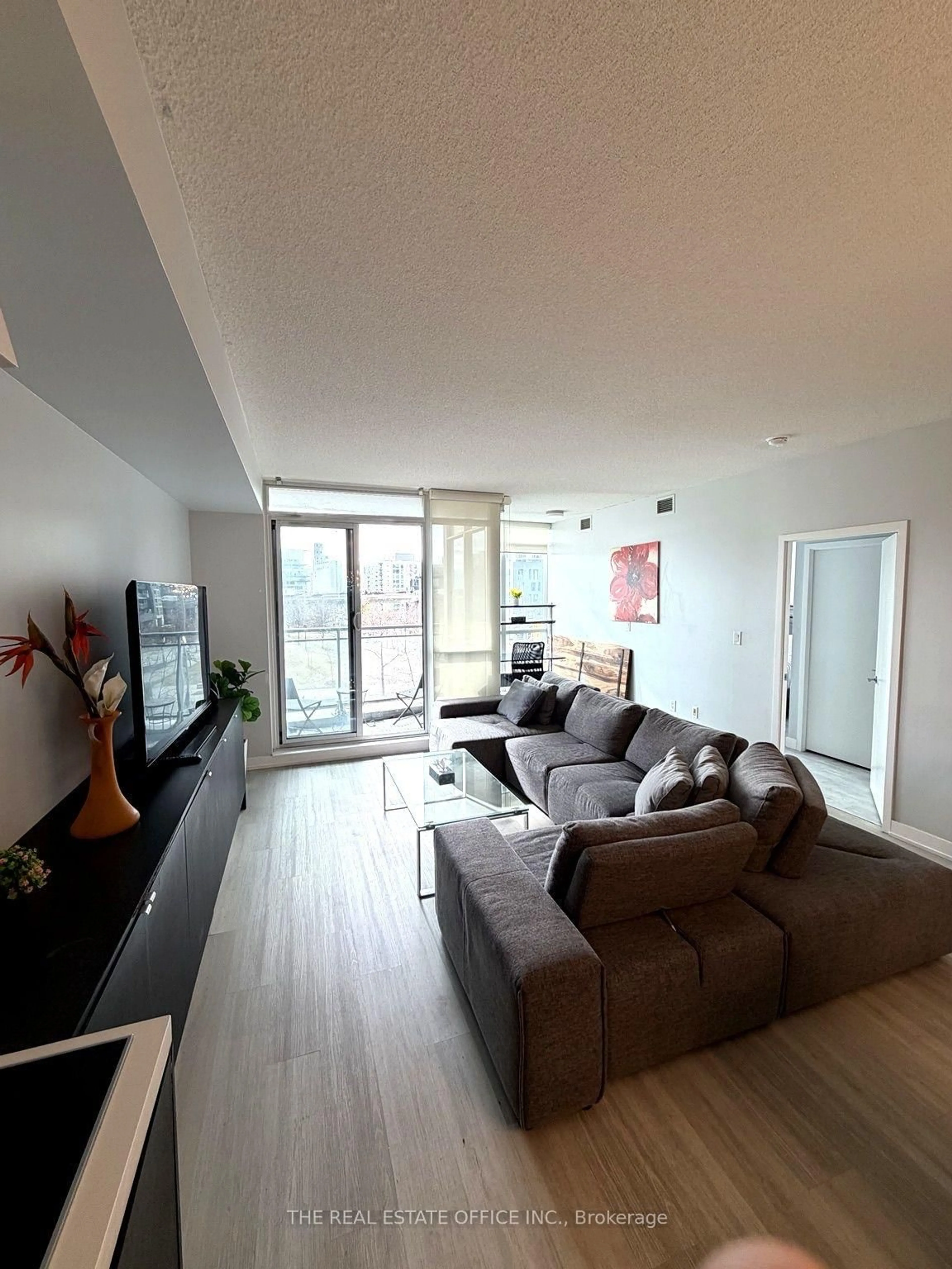 Living room with furniture, unknown for 151 Dan Leckie Way #202, Toronto Ontario M5V 4B2