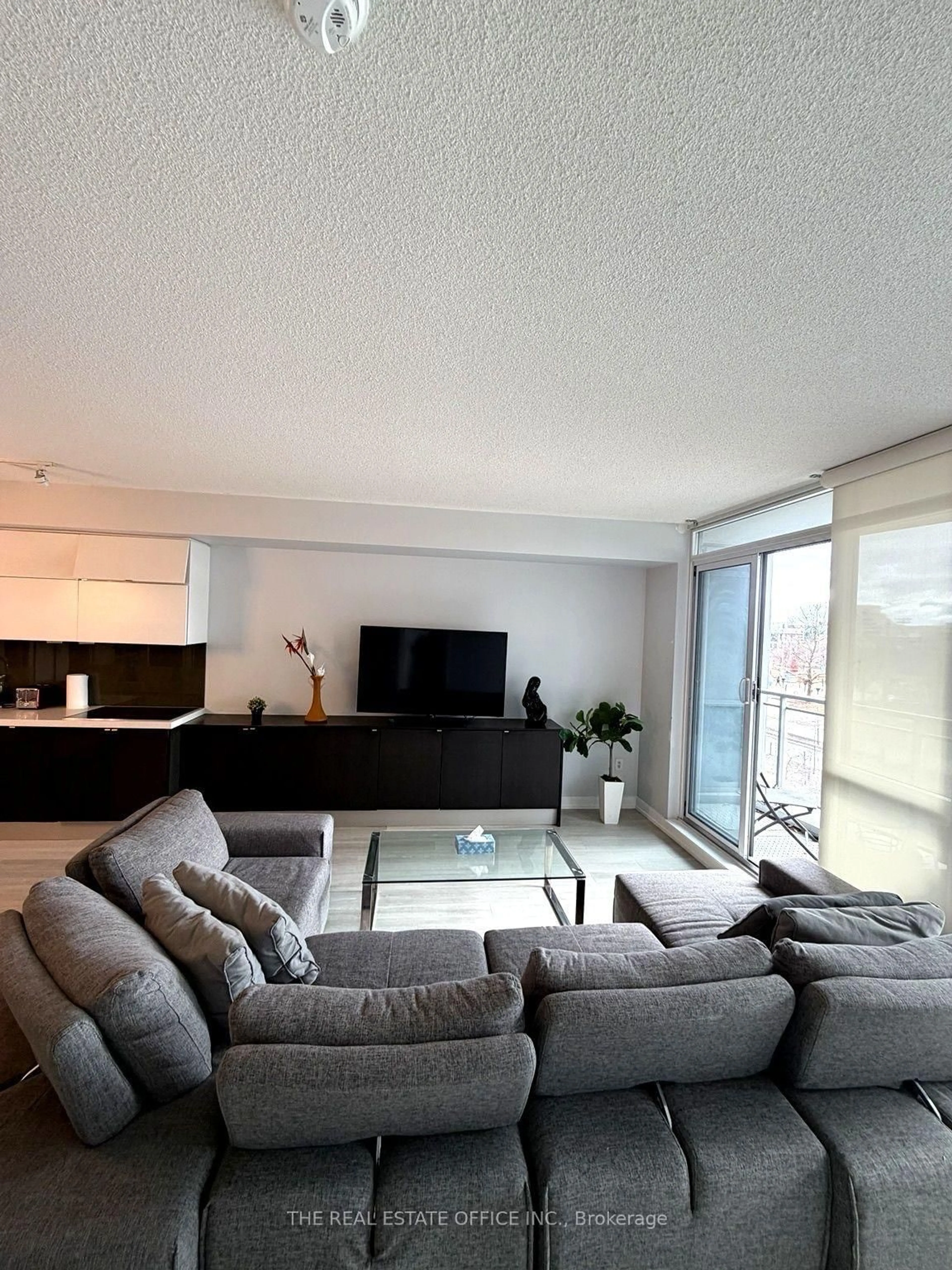 Living room with furniture, unknown for 151 Dan Leckie Way #202, Toronto Ontario M5V 4B2