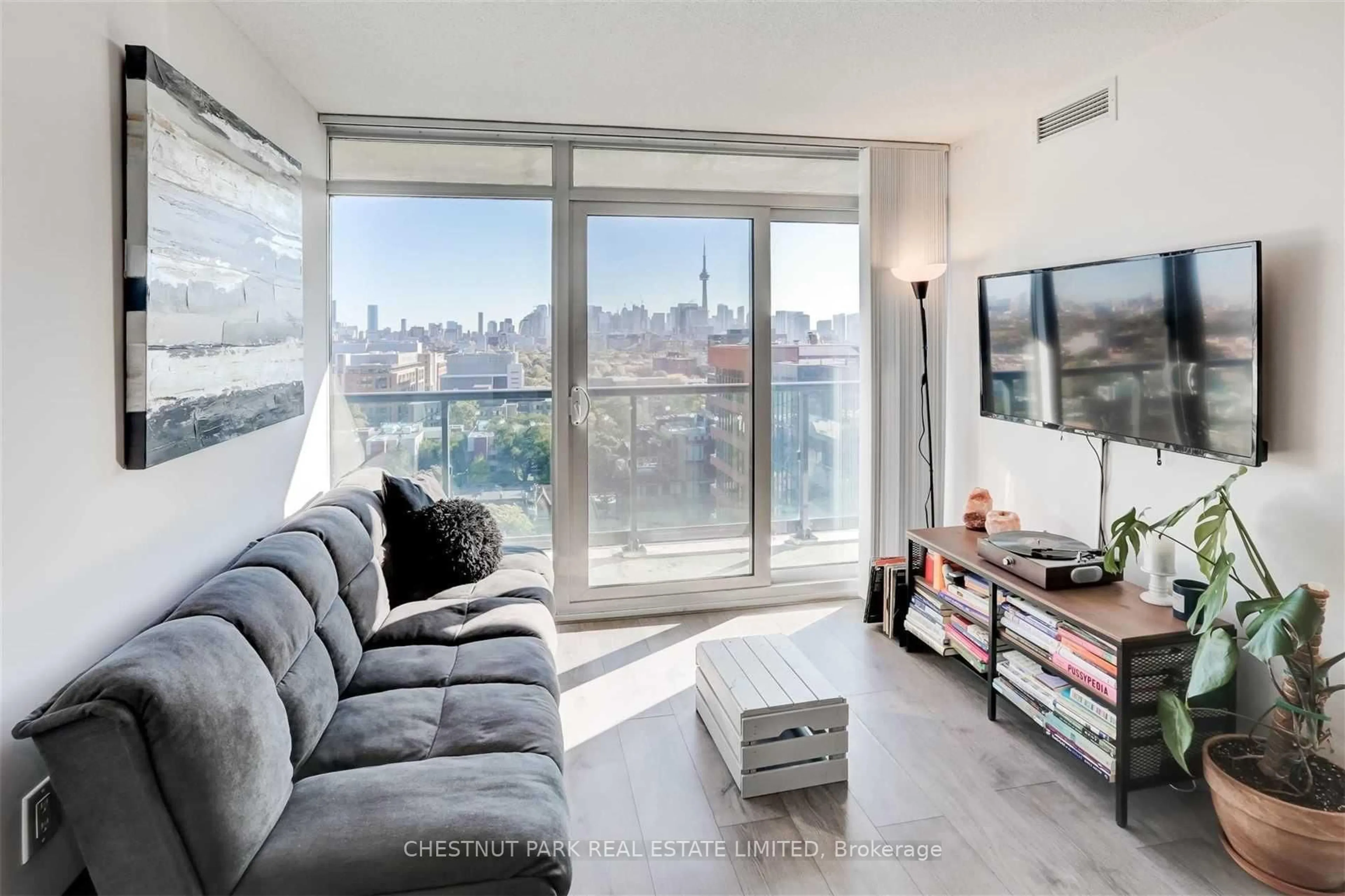 Living room with furniture, unknown for 36 Lisgar St #2111E, Toronto Ontario M4T 2B7