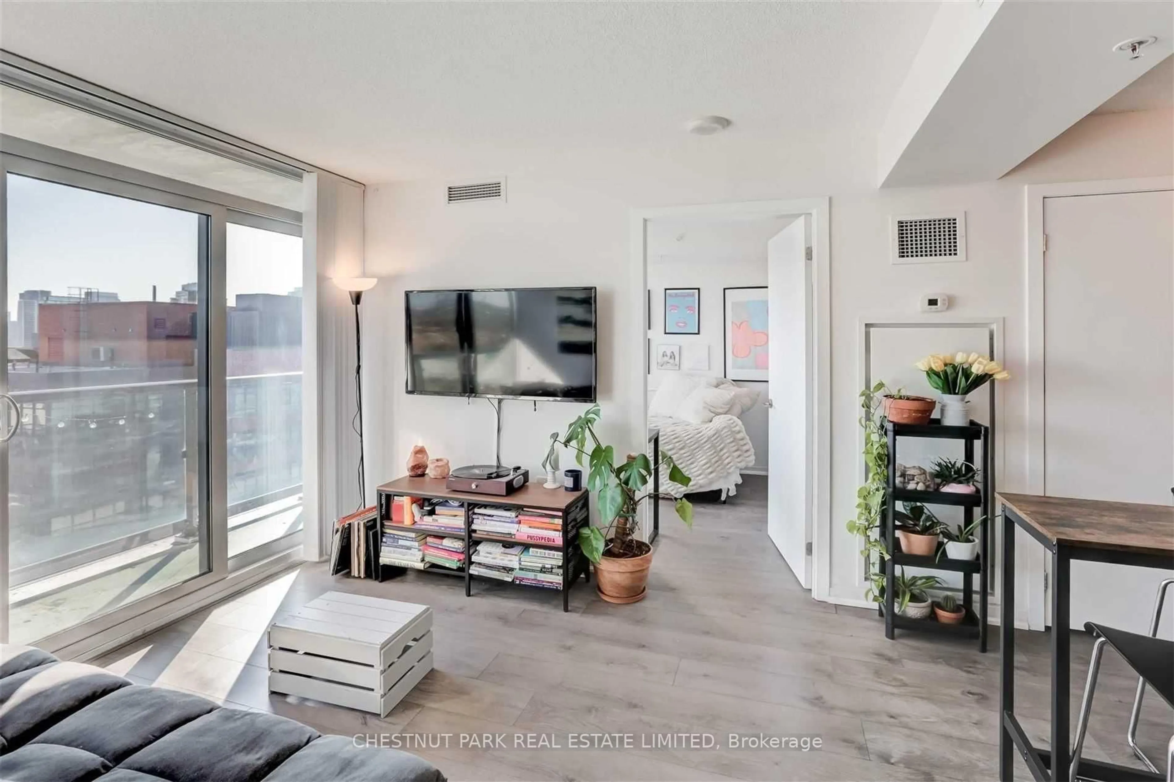 Living room with furniture, unknown for 36 Lisgar St #2111E, Toronto Ontario M4T 2B7