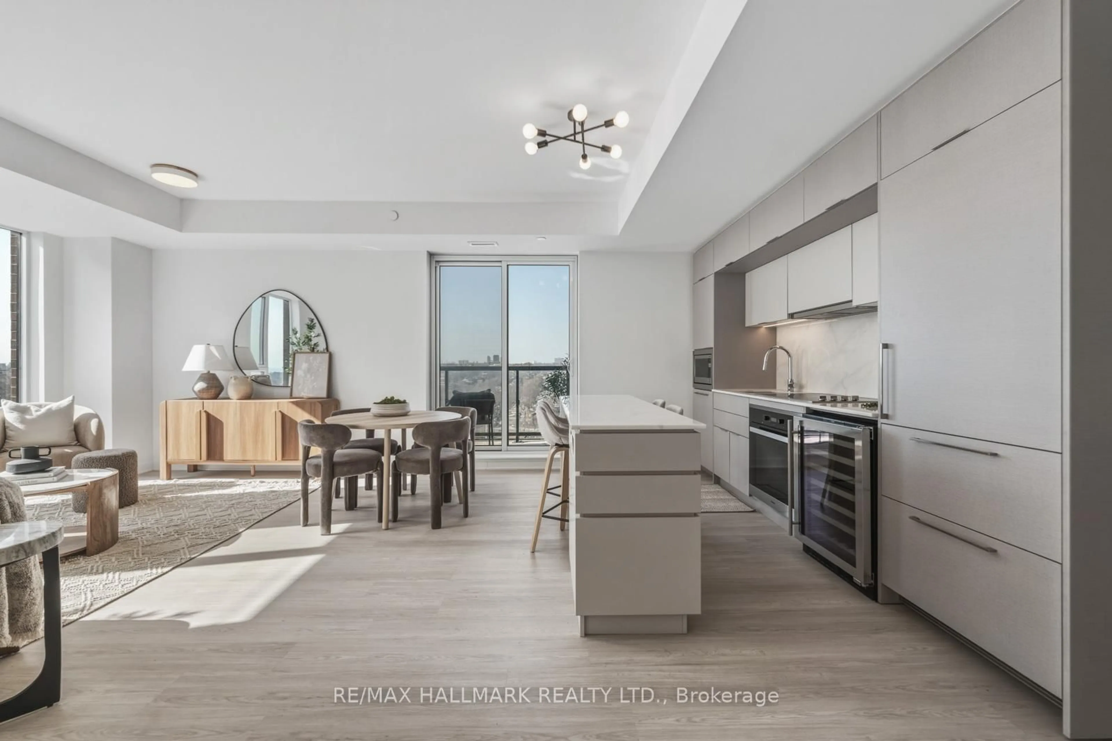 Open concept kitchen, unknown for 185 Alberta Ave #1001, Toronto Ontario M6C 0A5